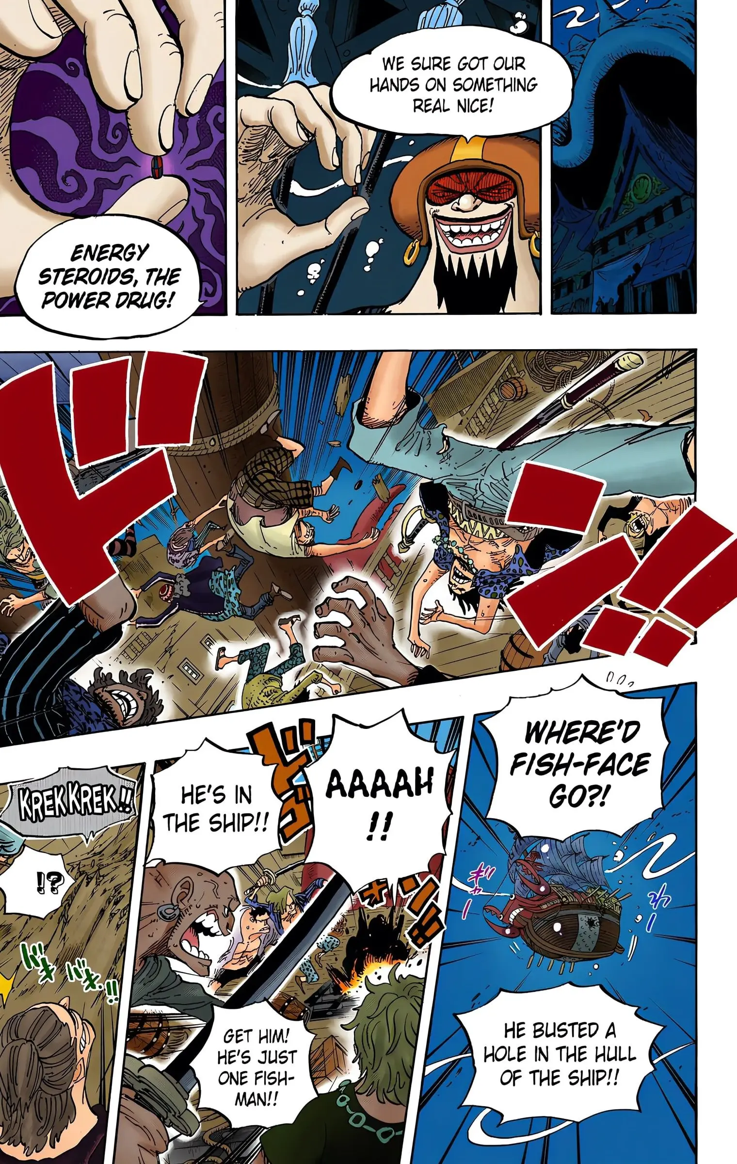 One Piece Colored, chapter 611, page 12