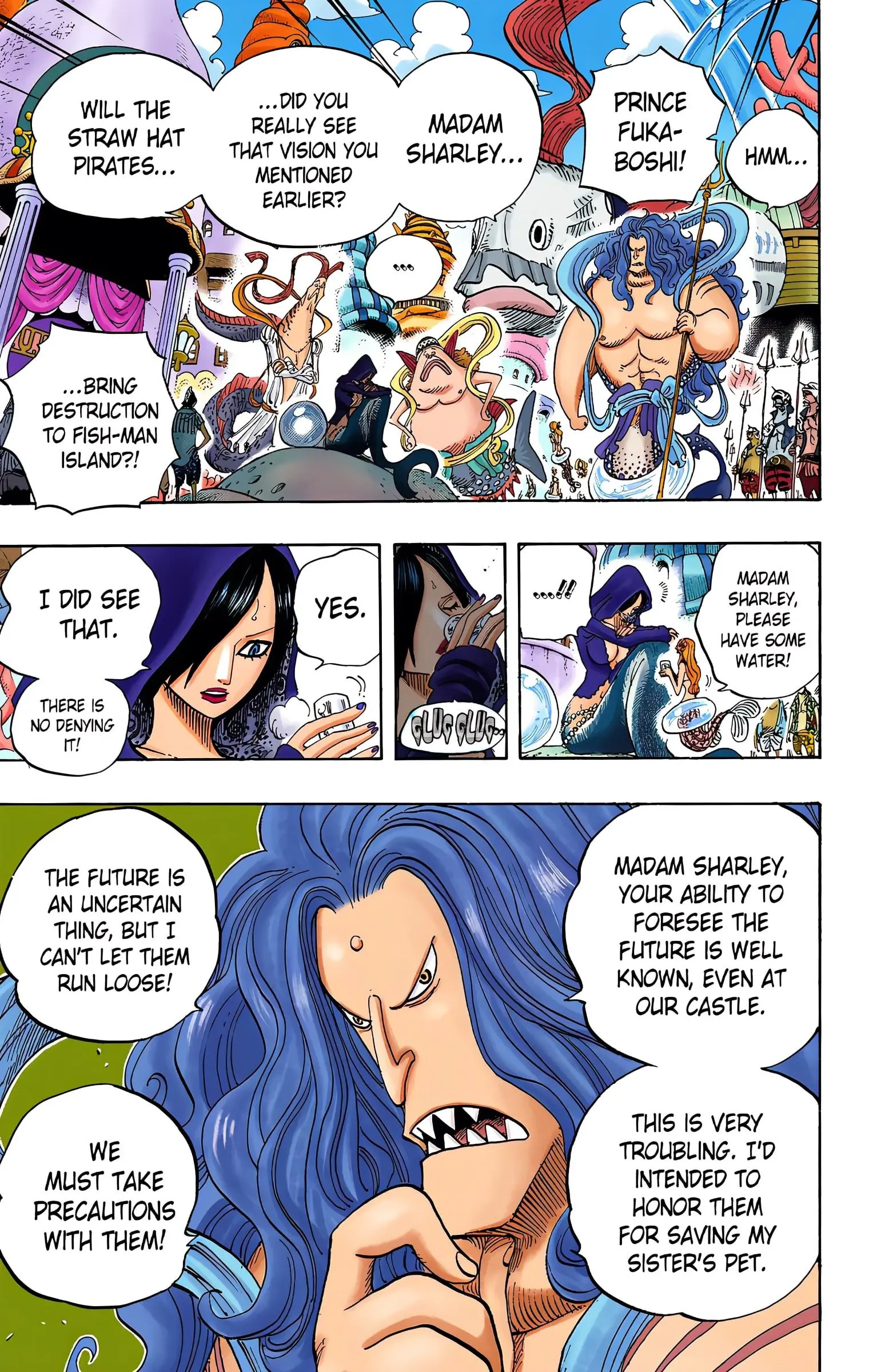 One Piece Colored, chapter 612, page 7