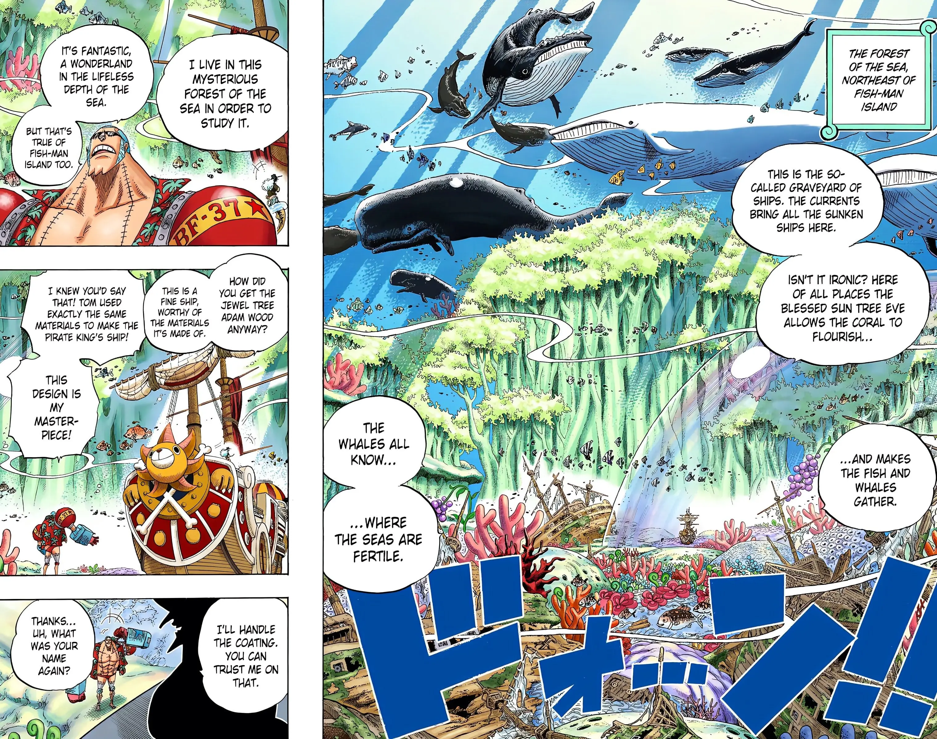 One Piece Colored, chapter 616, page 9