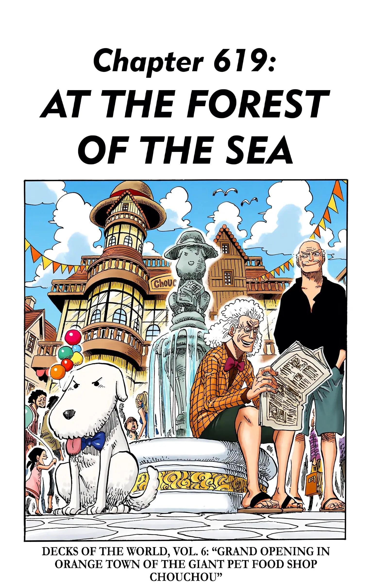 One Piece Colored, chapter 619, page 1
