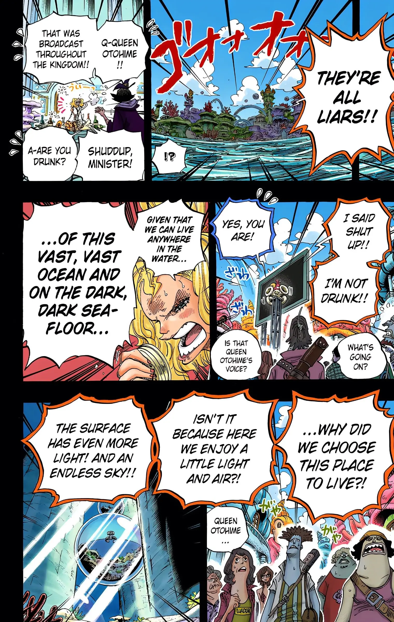 One Piece Colored, chapter 624, page 10