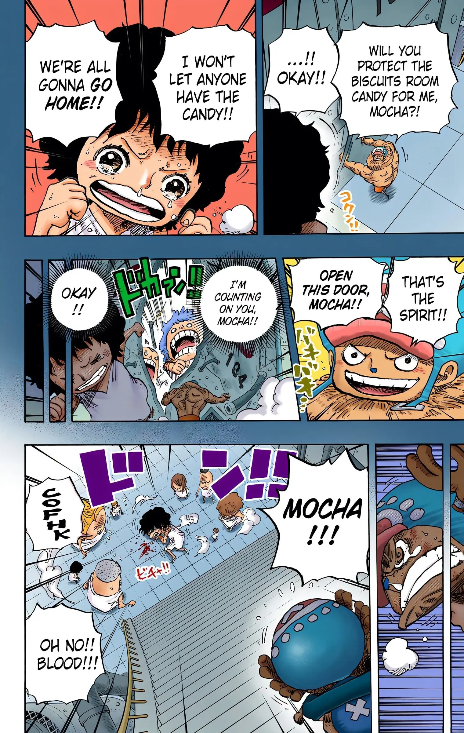 One Piece Colored, chapter 688, page 14