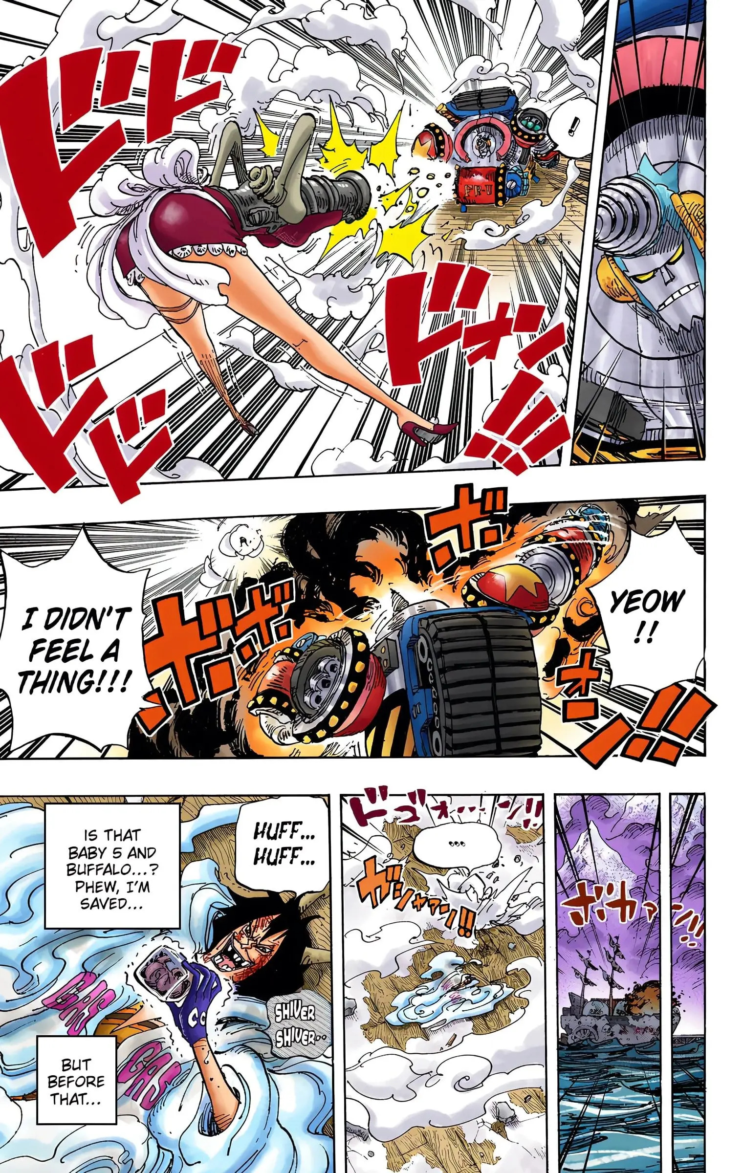 One Piece Colored, chapter 694, page 5