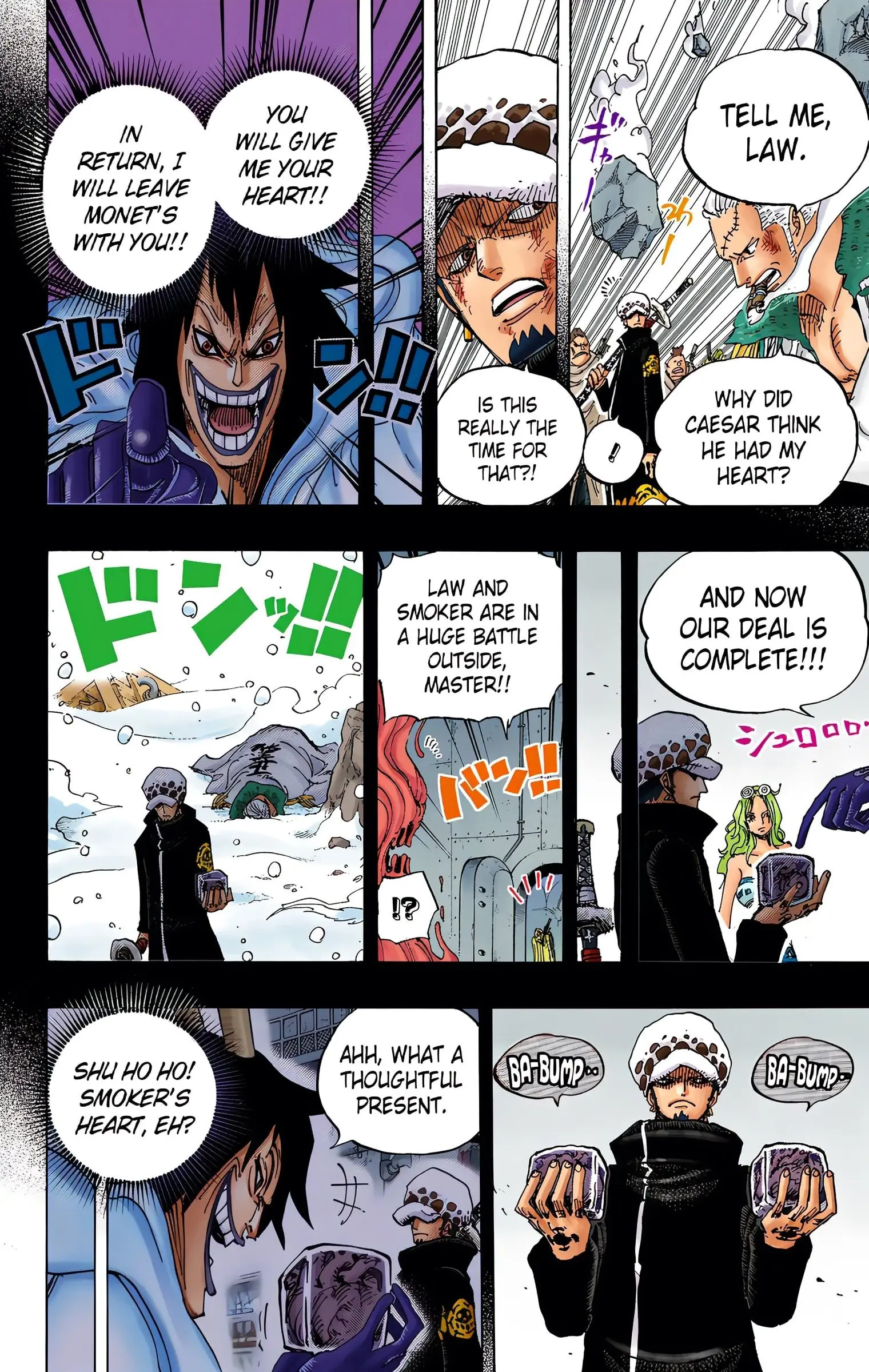 One Piece Colored, chapter 694, page 14