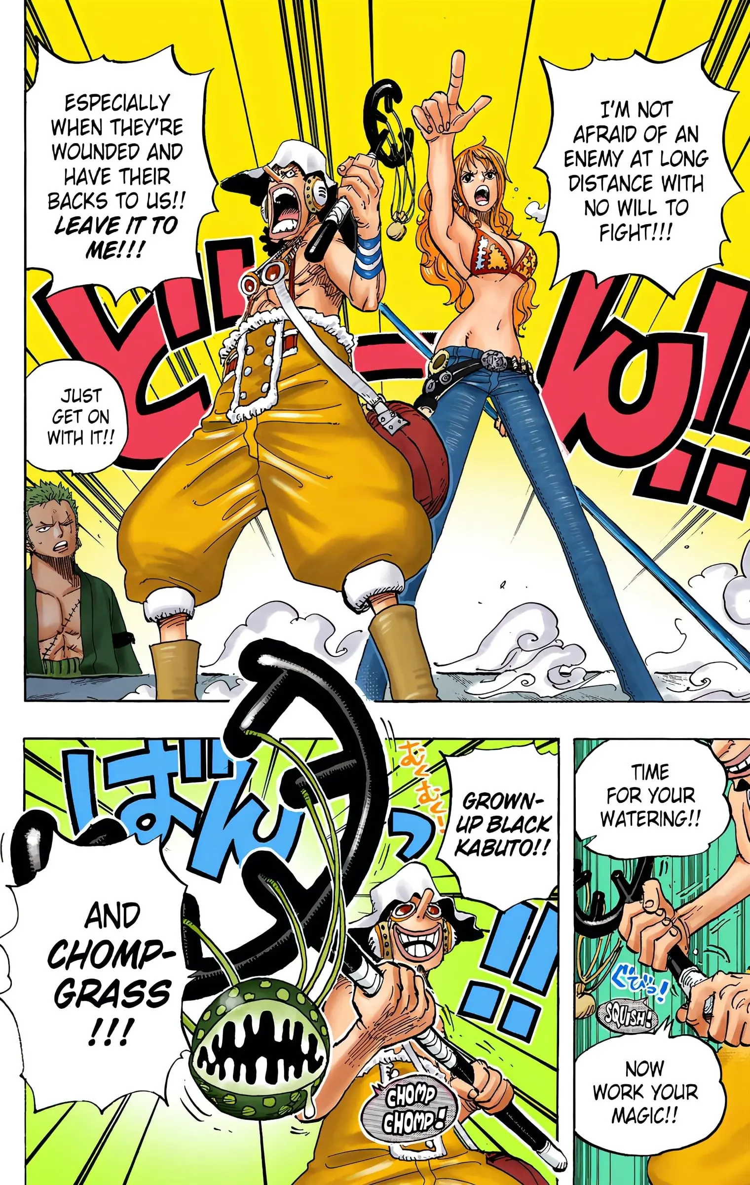 One Piece Colored, chapter 695, page 10