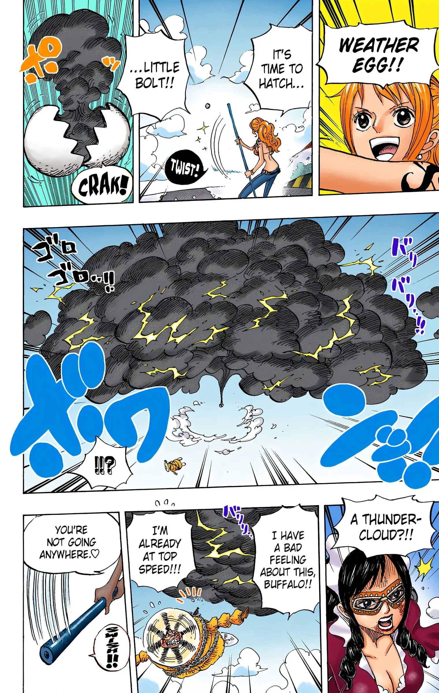 One Piece Colored, chapter 695, page 12