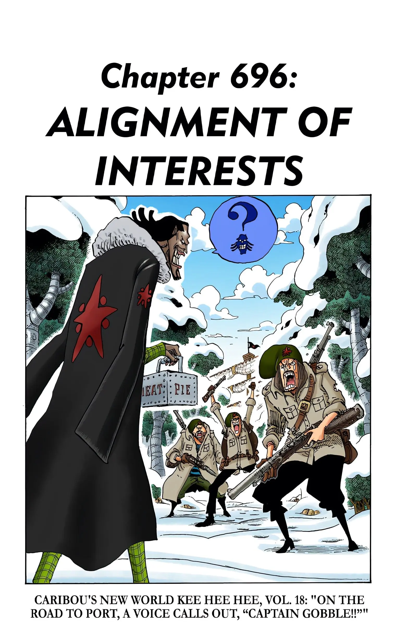 One Piece Colored, chapter 696, page 1