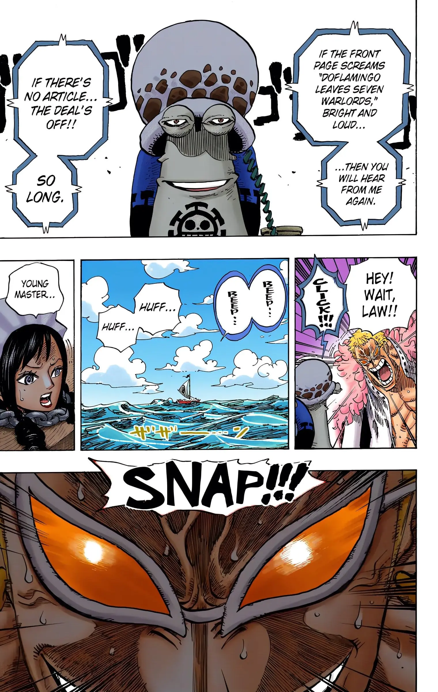 One Piece Colored, chapter 697, page 19