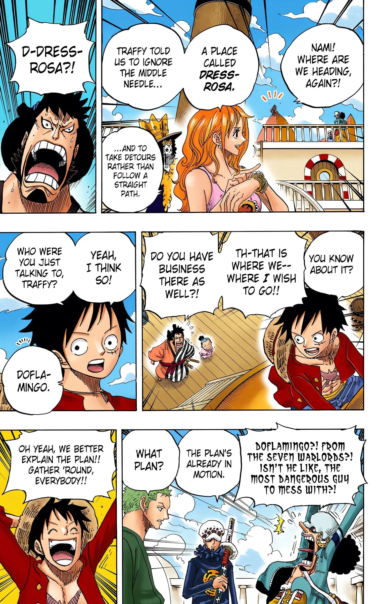 One Piece Colored, chapter 698, page 11