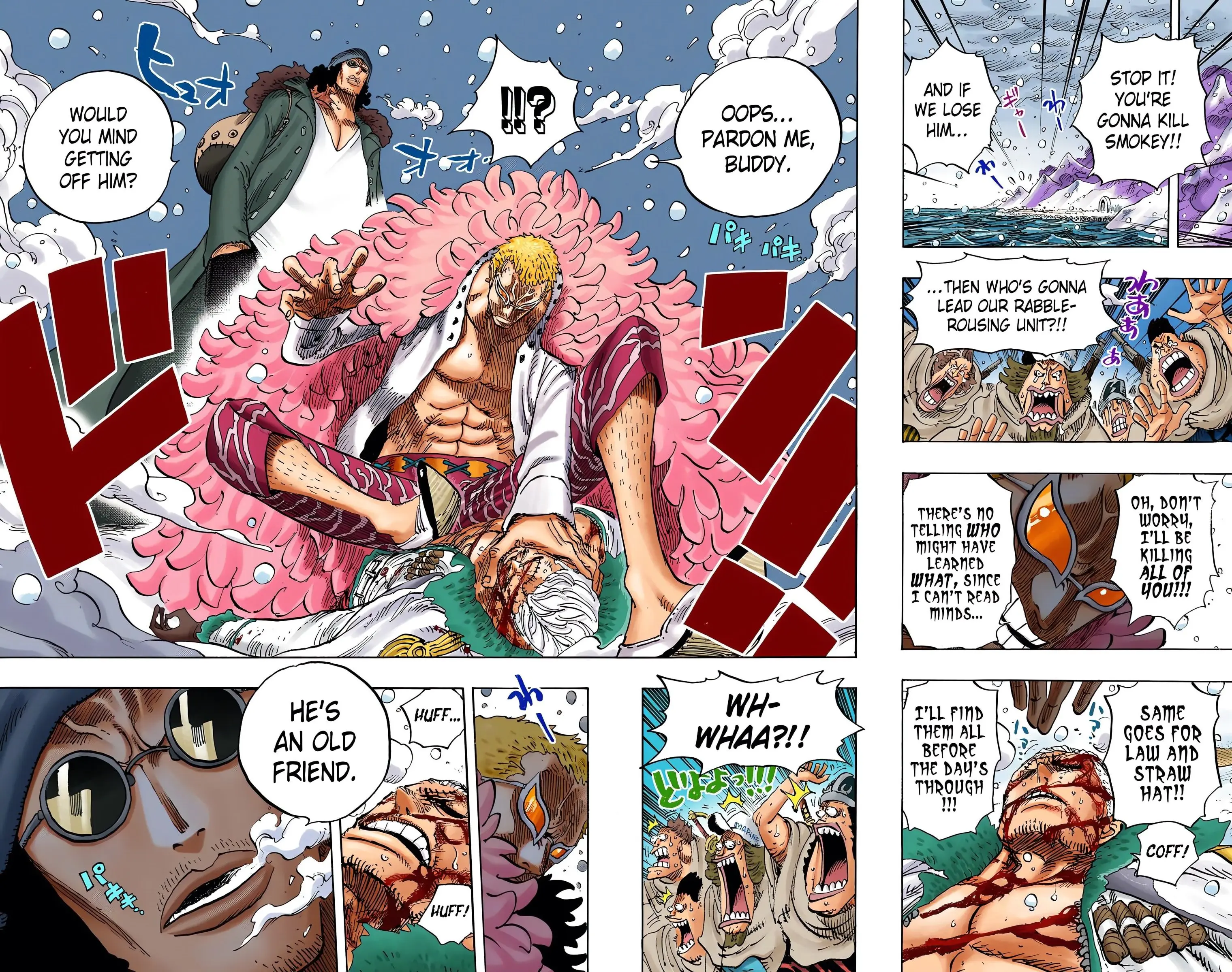 One Piece Colored, chapter 698, page 18