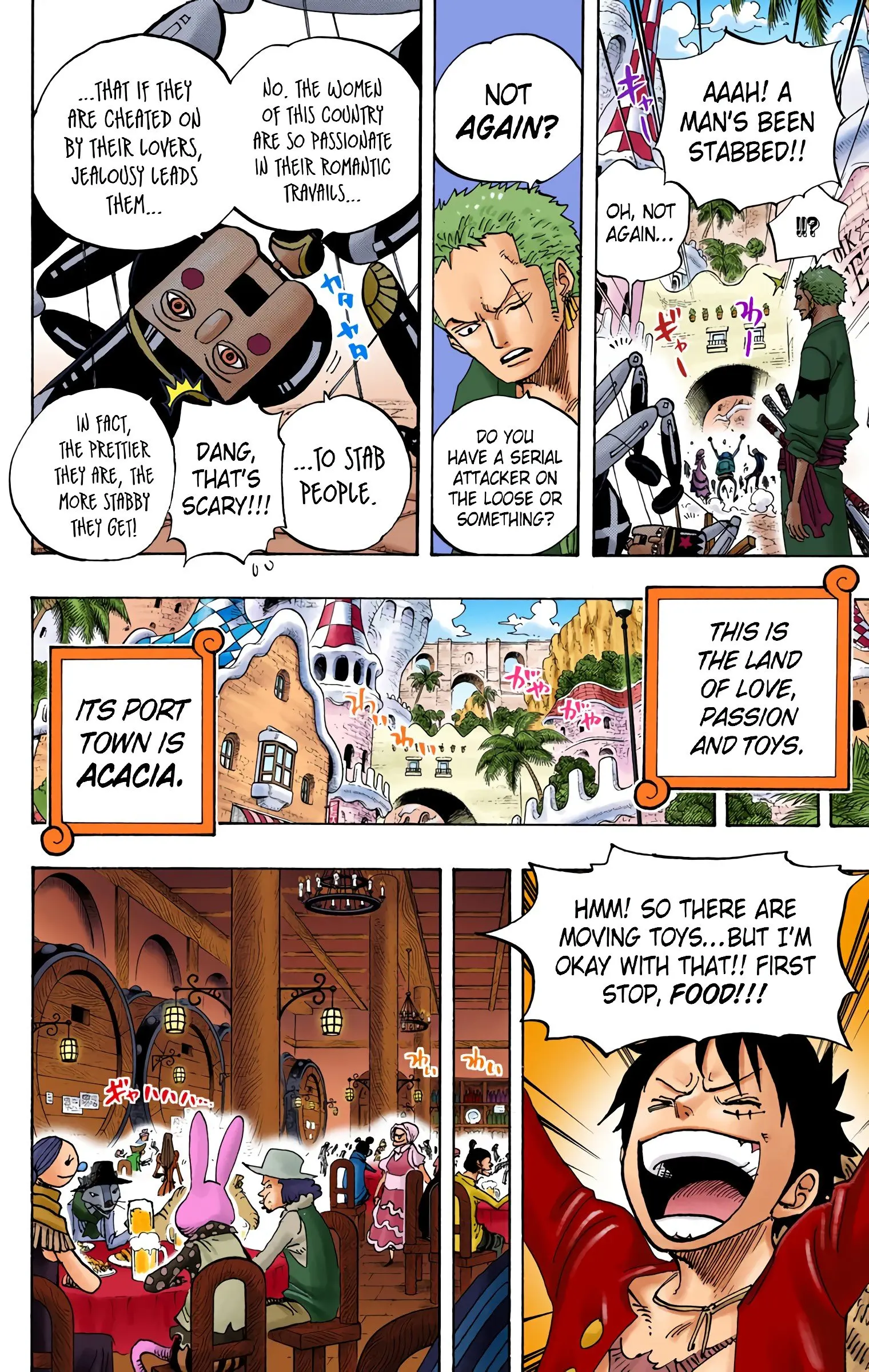 One Piece Colored, chapter 701, page 17