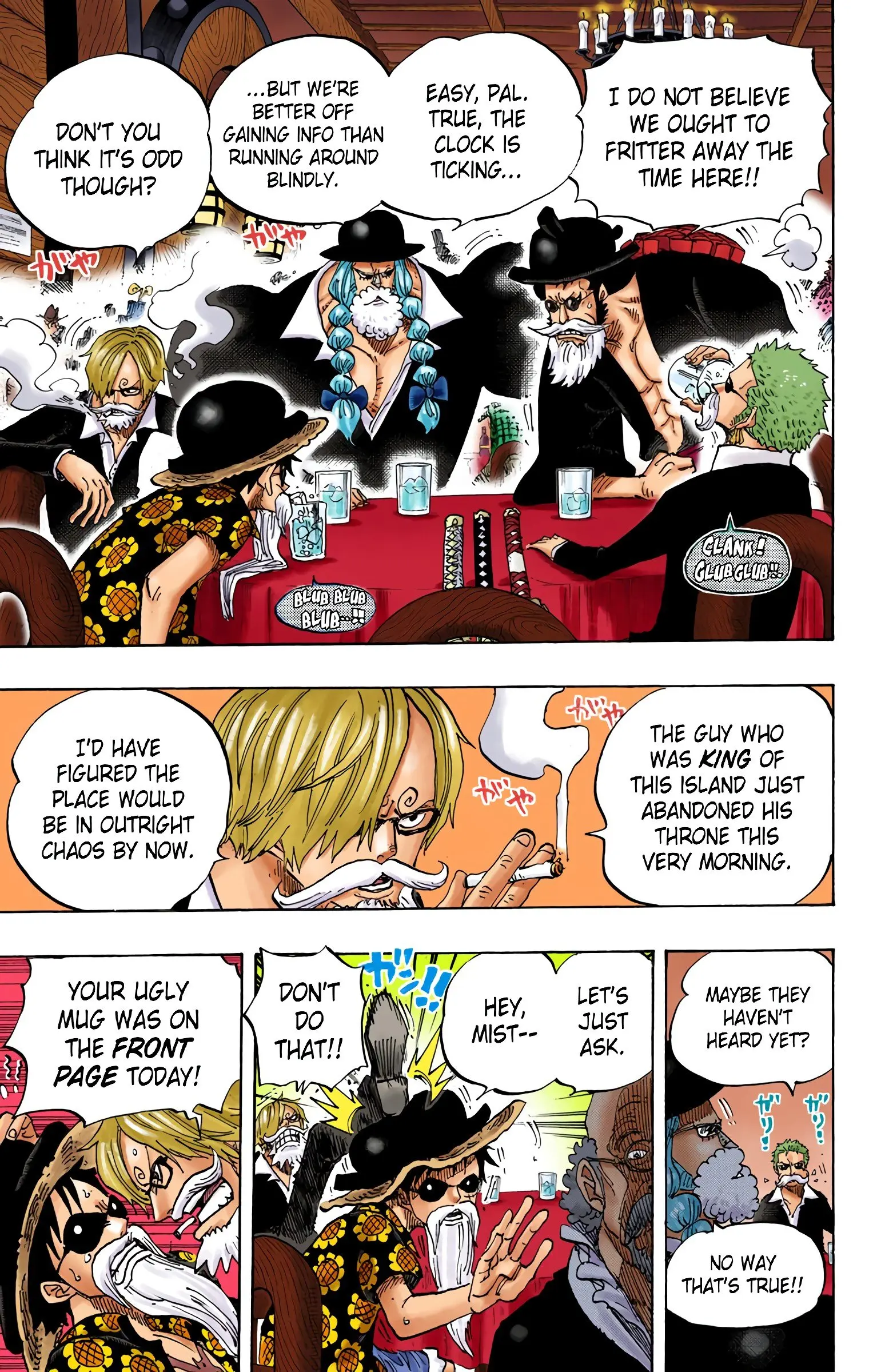 One Piece Colored, chapter 701, page 18