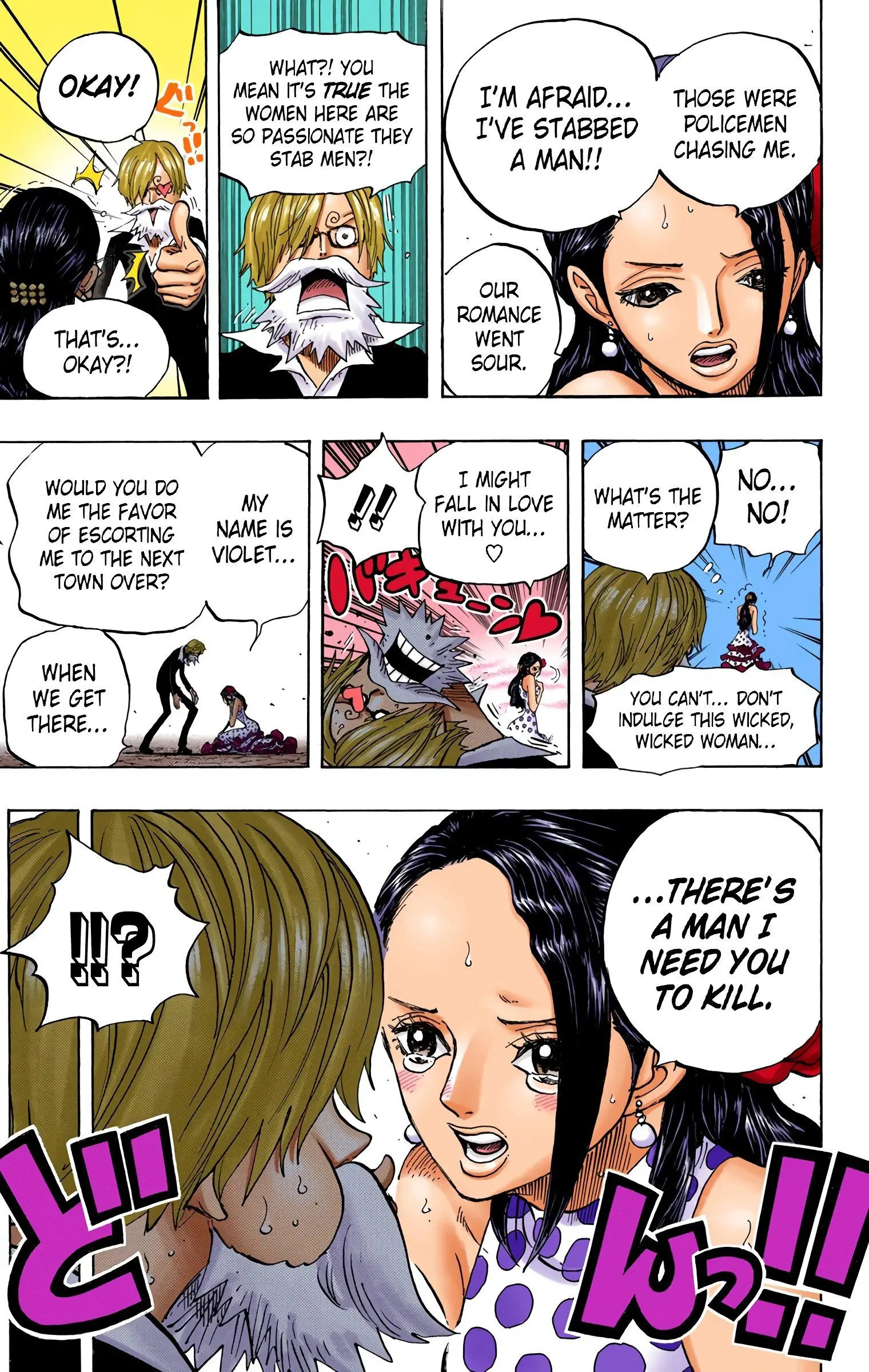 One Piece Colored, chapter 703, page 11