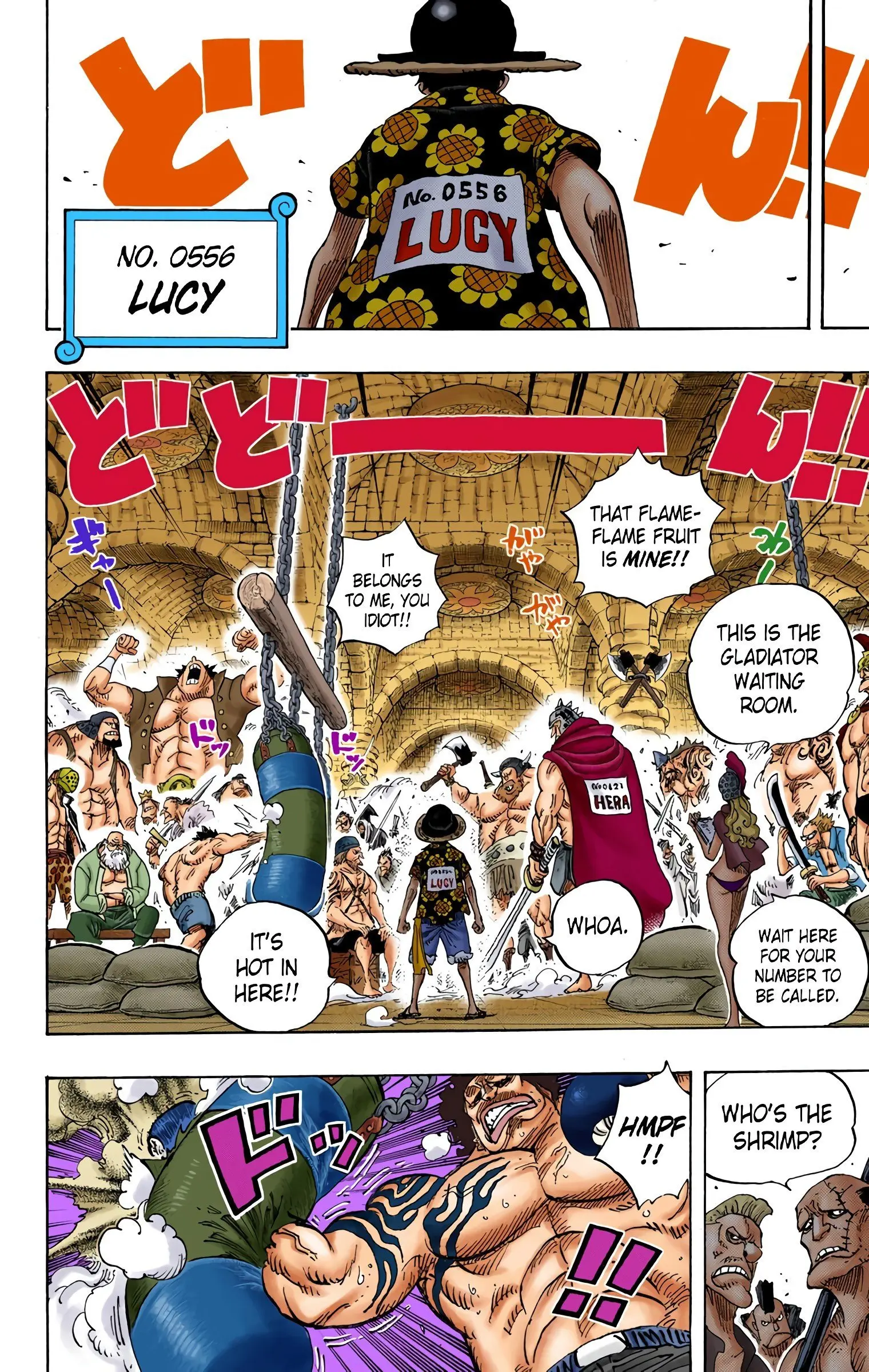 One Piece Colored, chapter 703, page 16