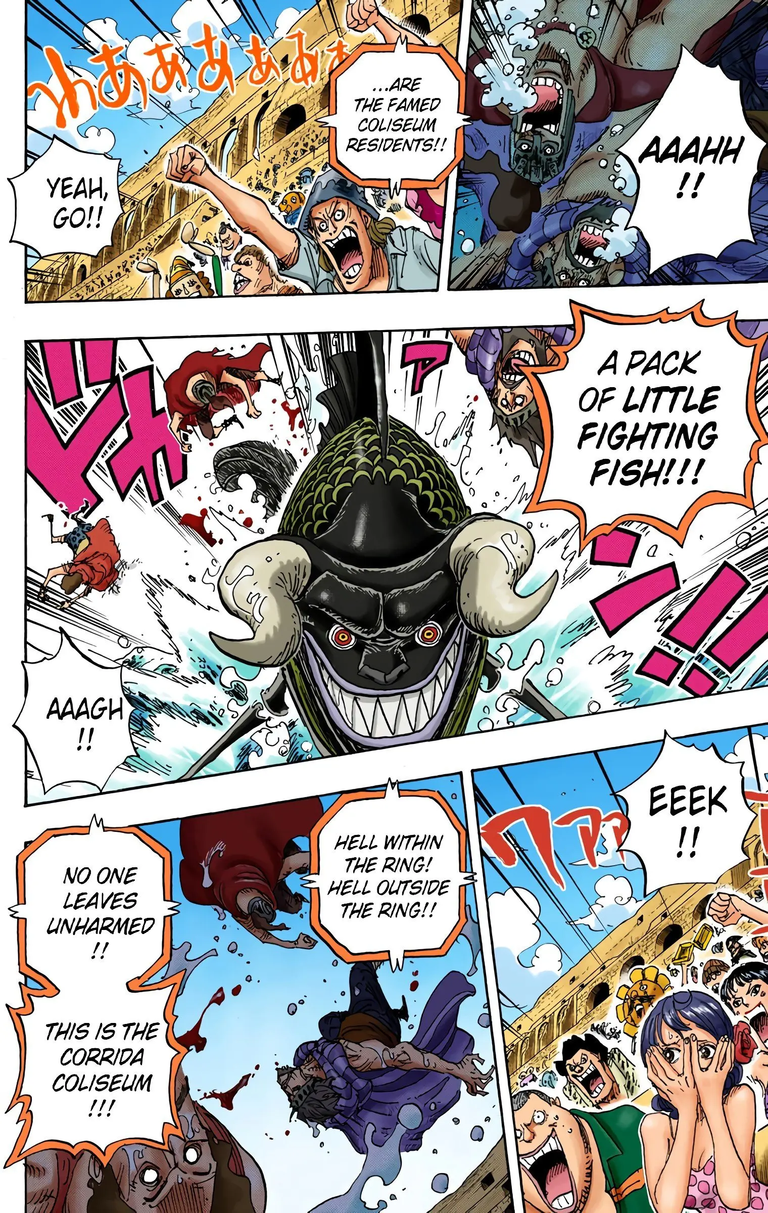 One Piece Colored, chapter 707, page 8