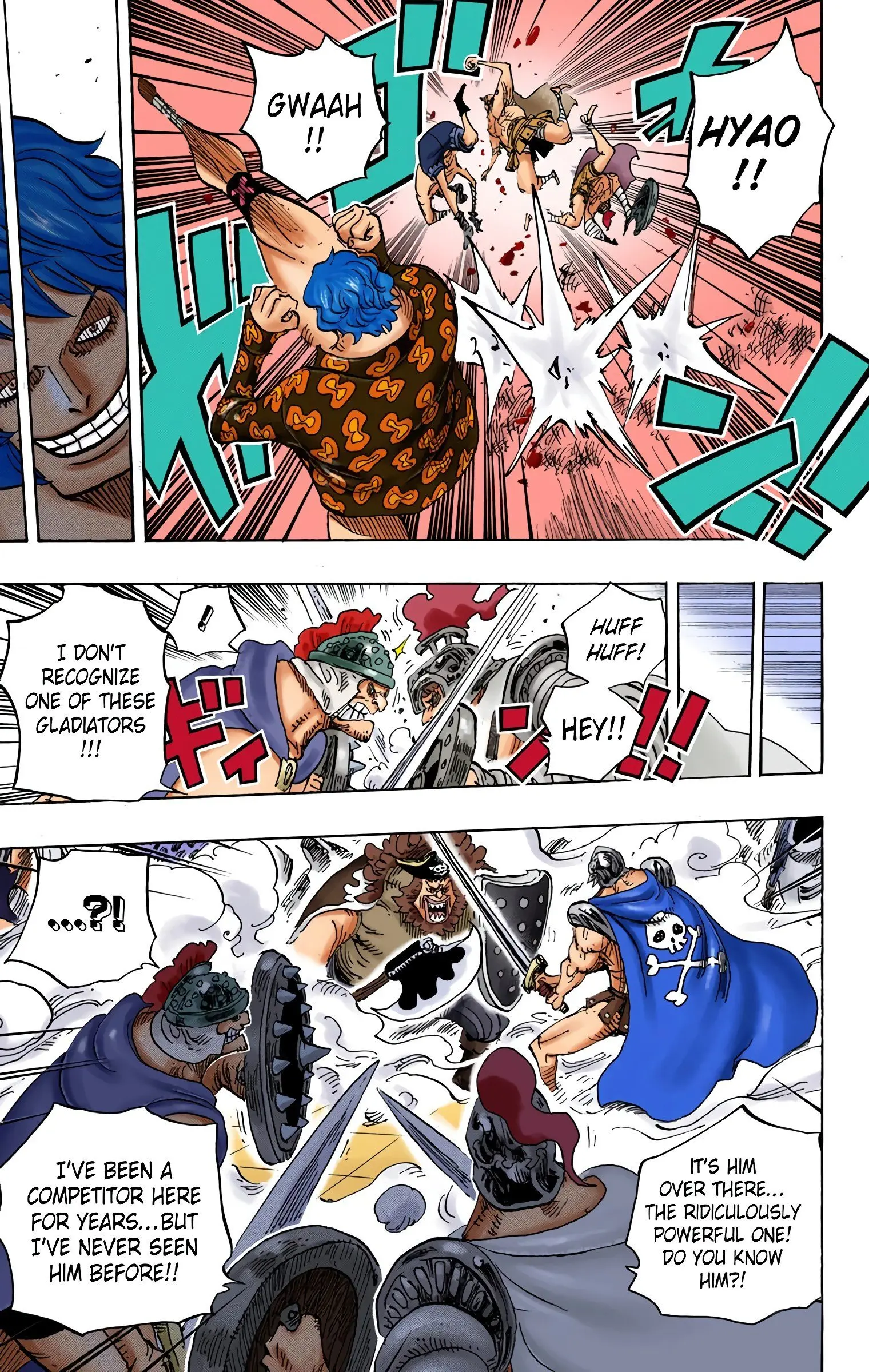 One Piece Colored, chapter 707, page 13