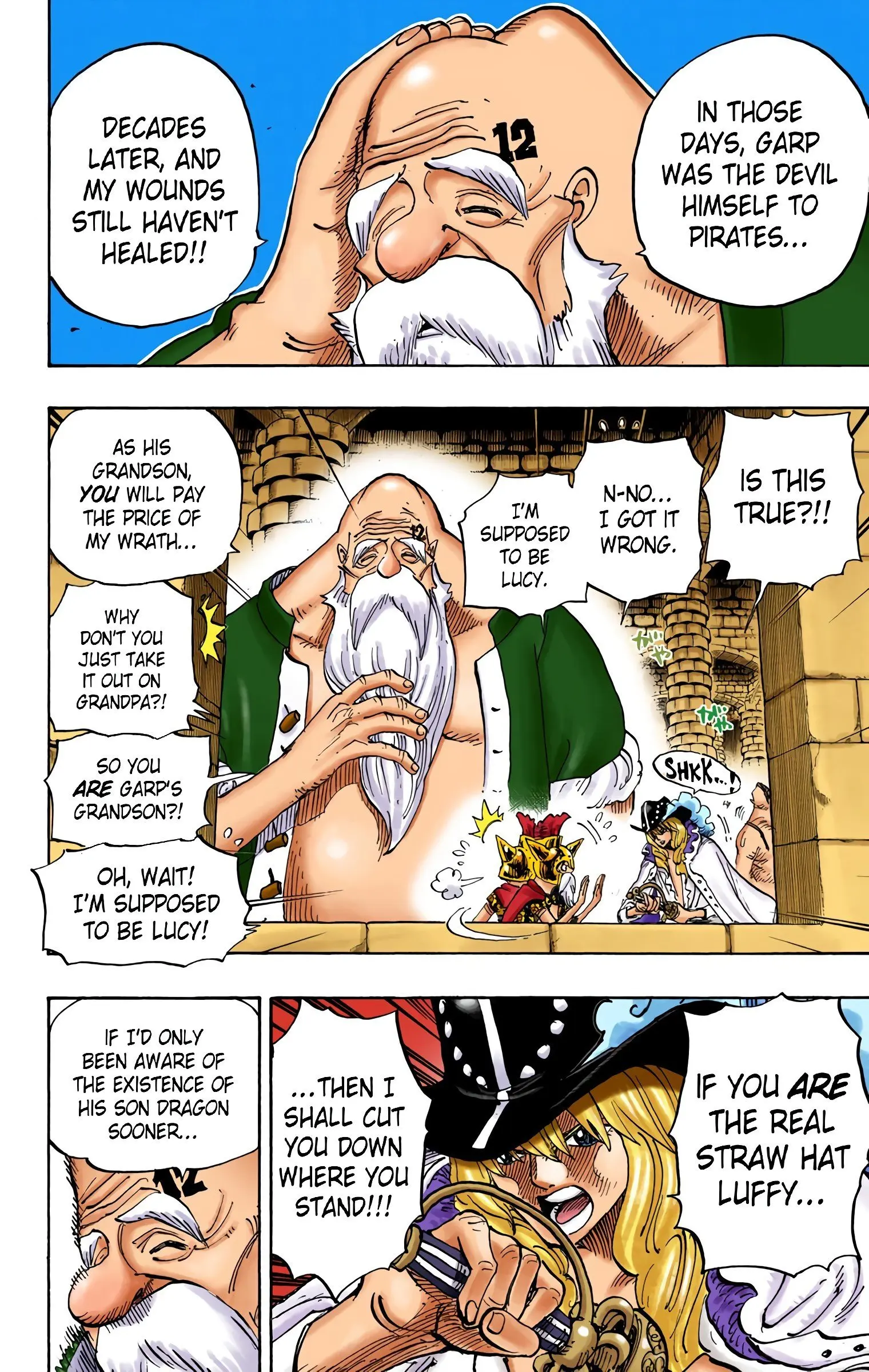 One Piece Colored, chapter 708, page 2