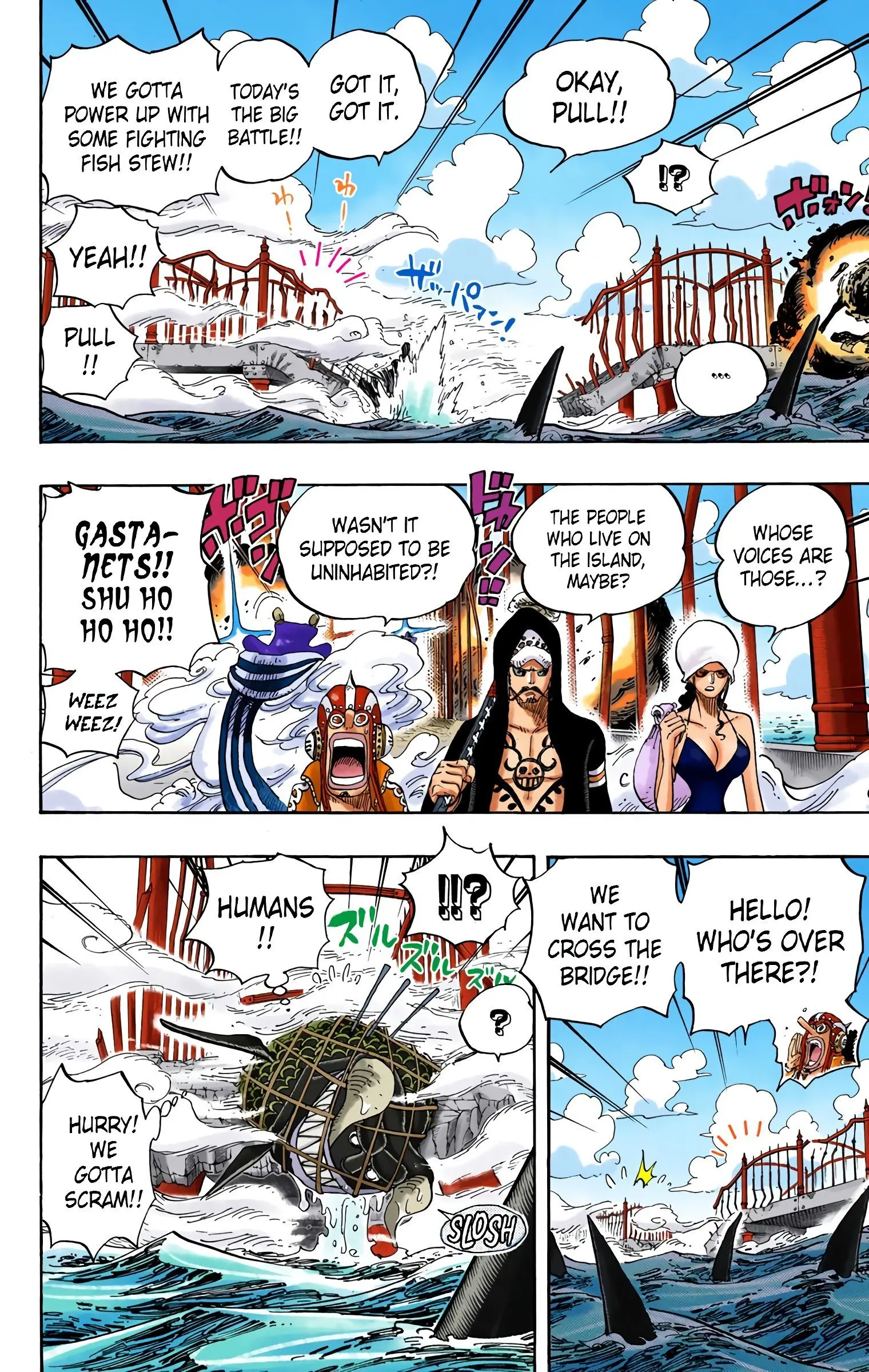 One Piece Colored, chapter 710, page 10