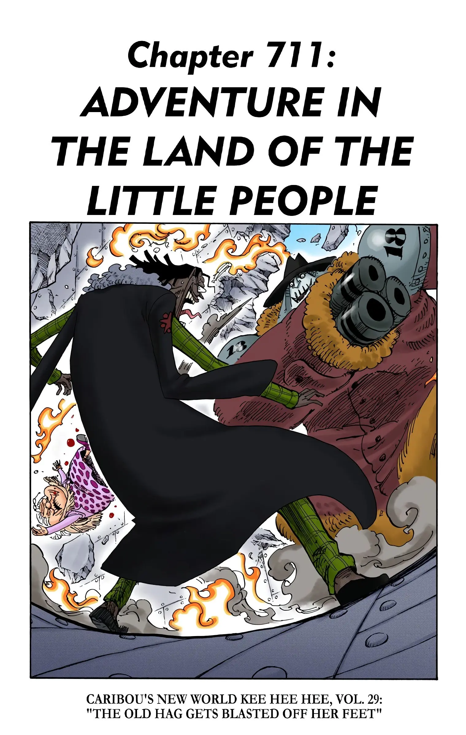One Piece Colored, chapter 711, page 1