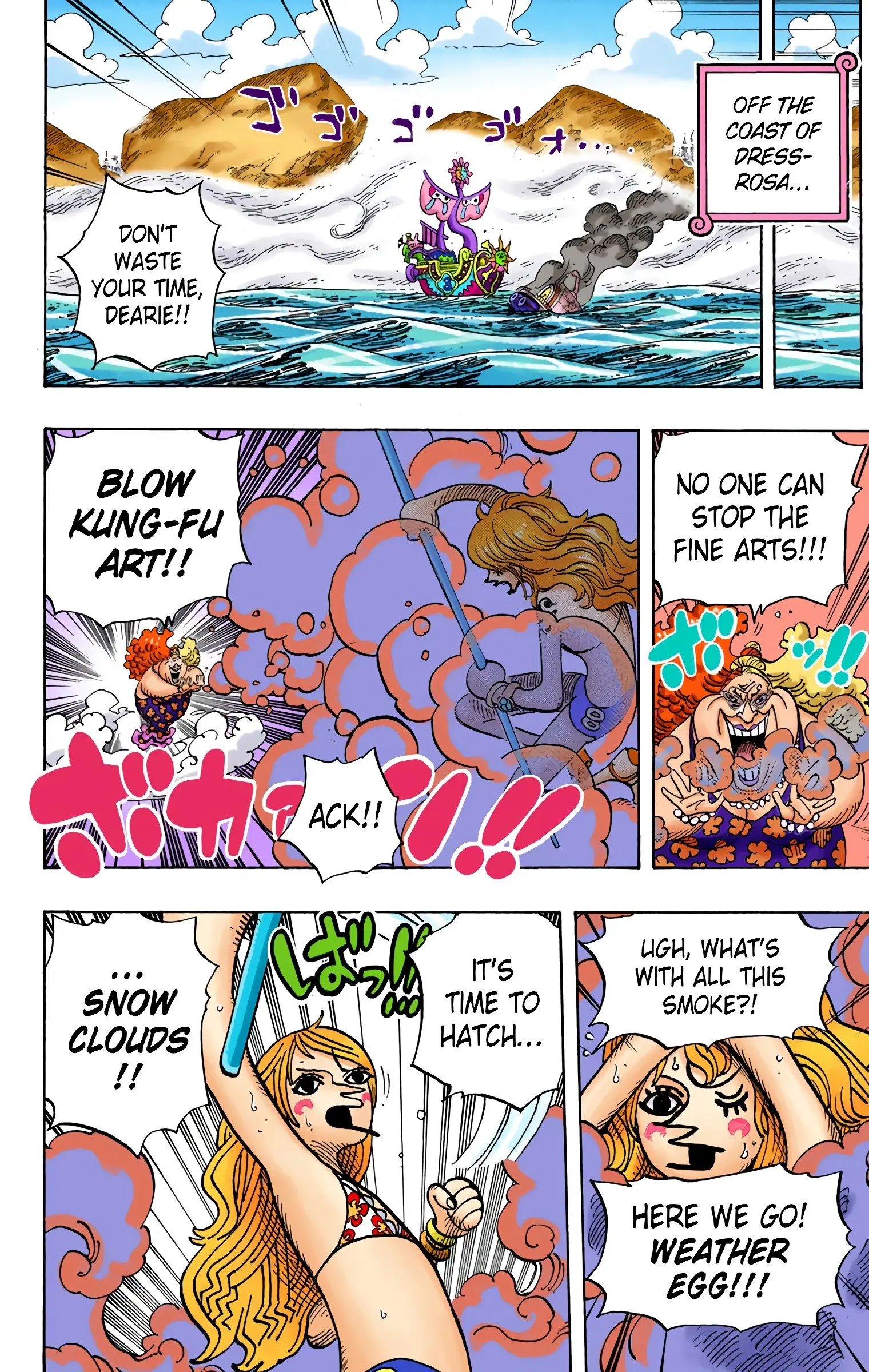 One Piece Colored, chapter 718, page 10