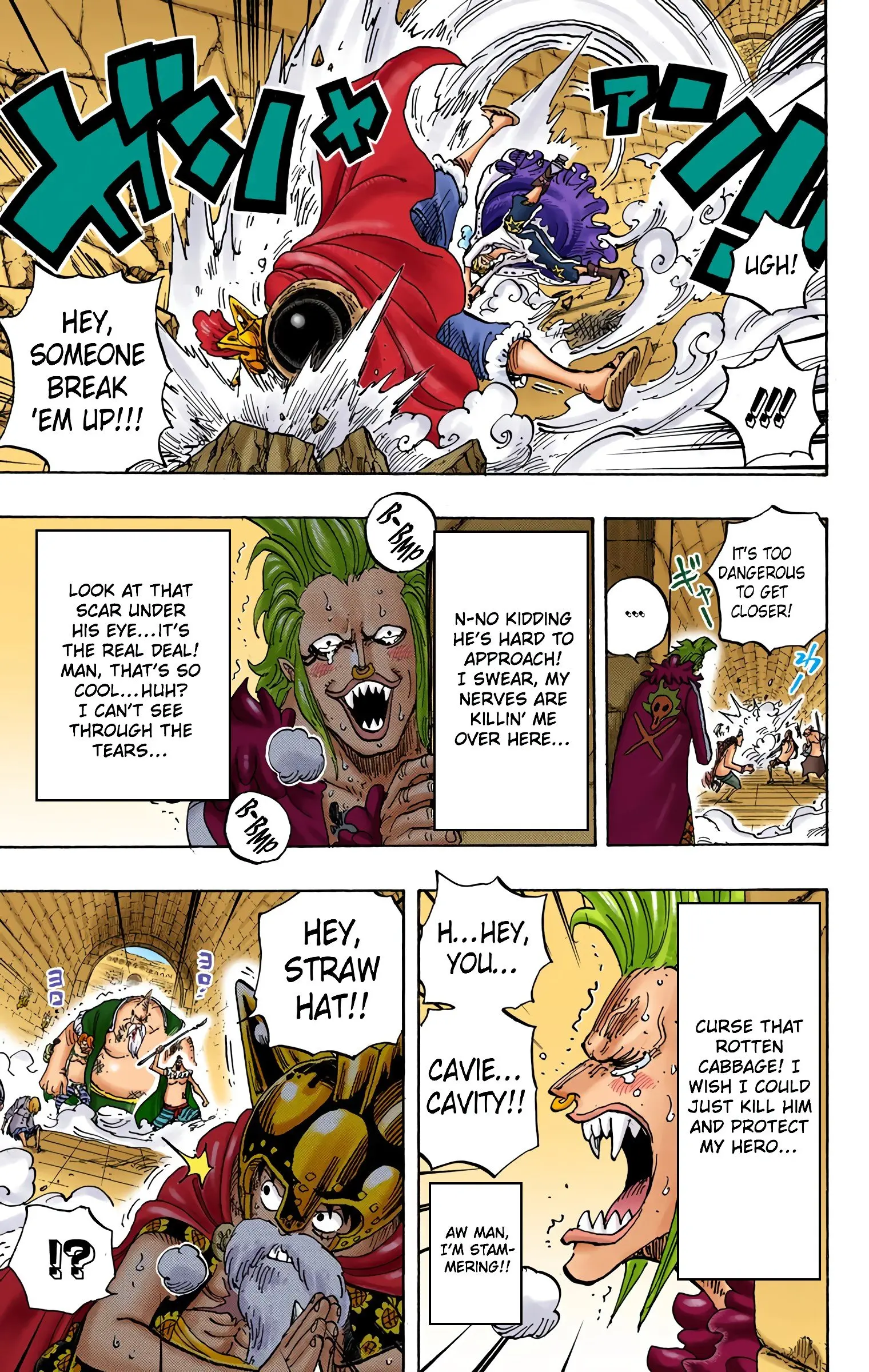 One Piece Colored, chapter 720, page 7