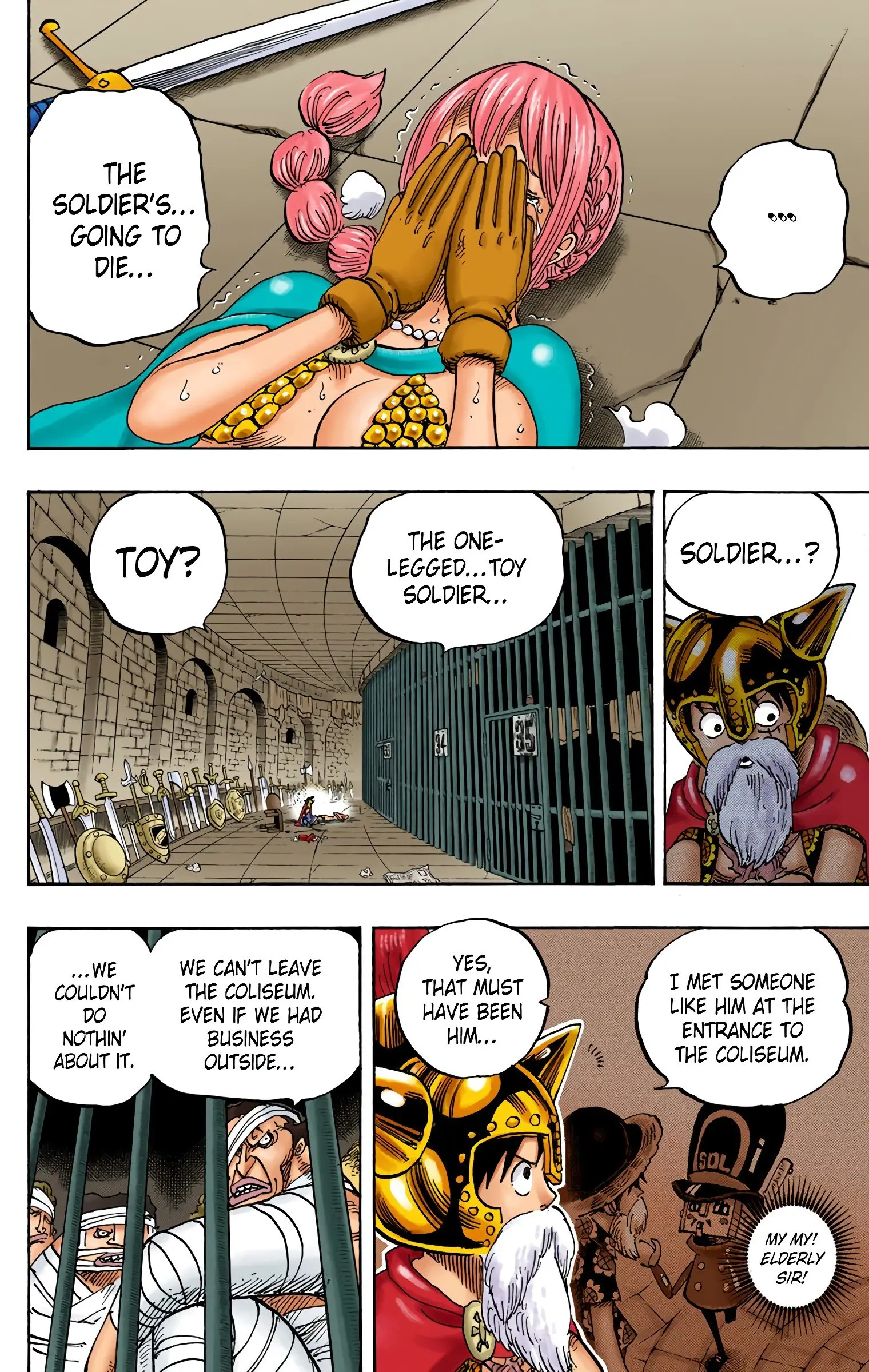 One Piece Colored, chapter 721, page 2