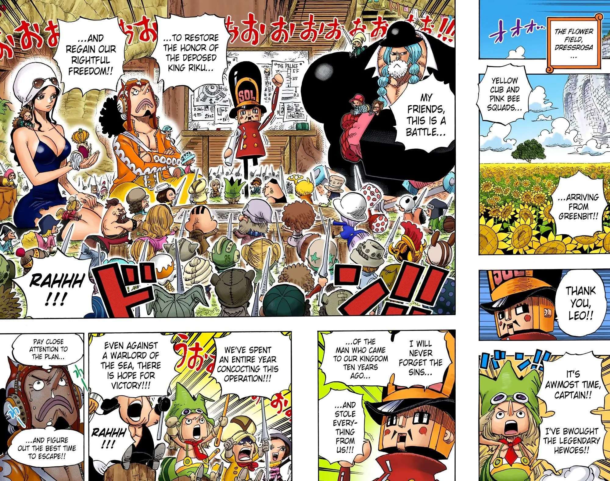 One Piece Colored, chapter 722, page 15