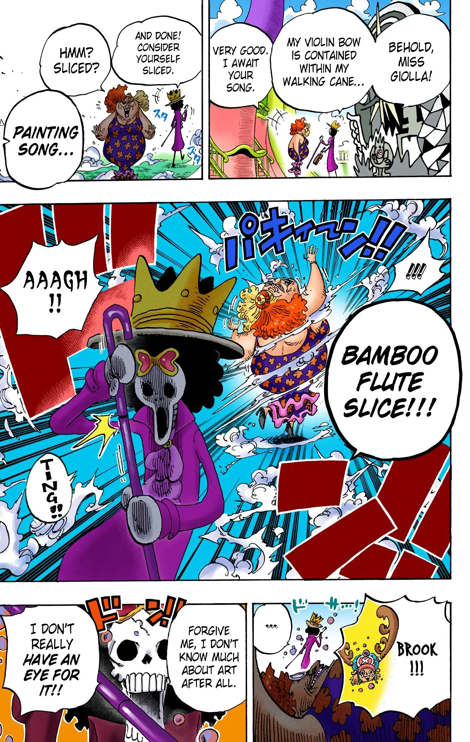 One Piece Colored, chapter 722, page 21