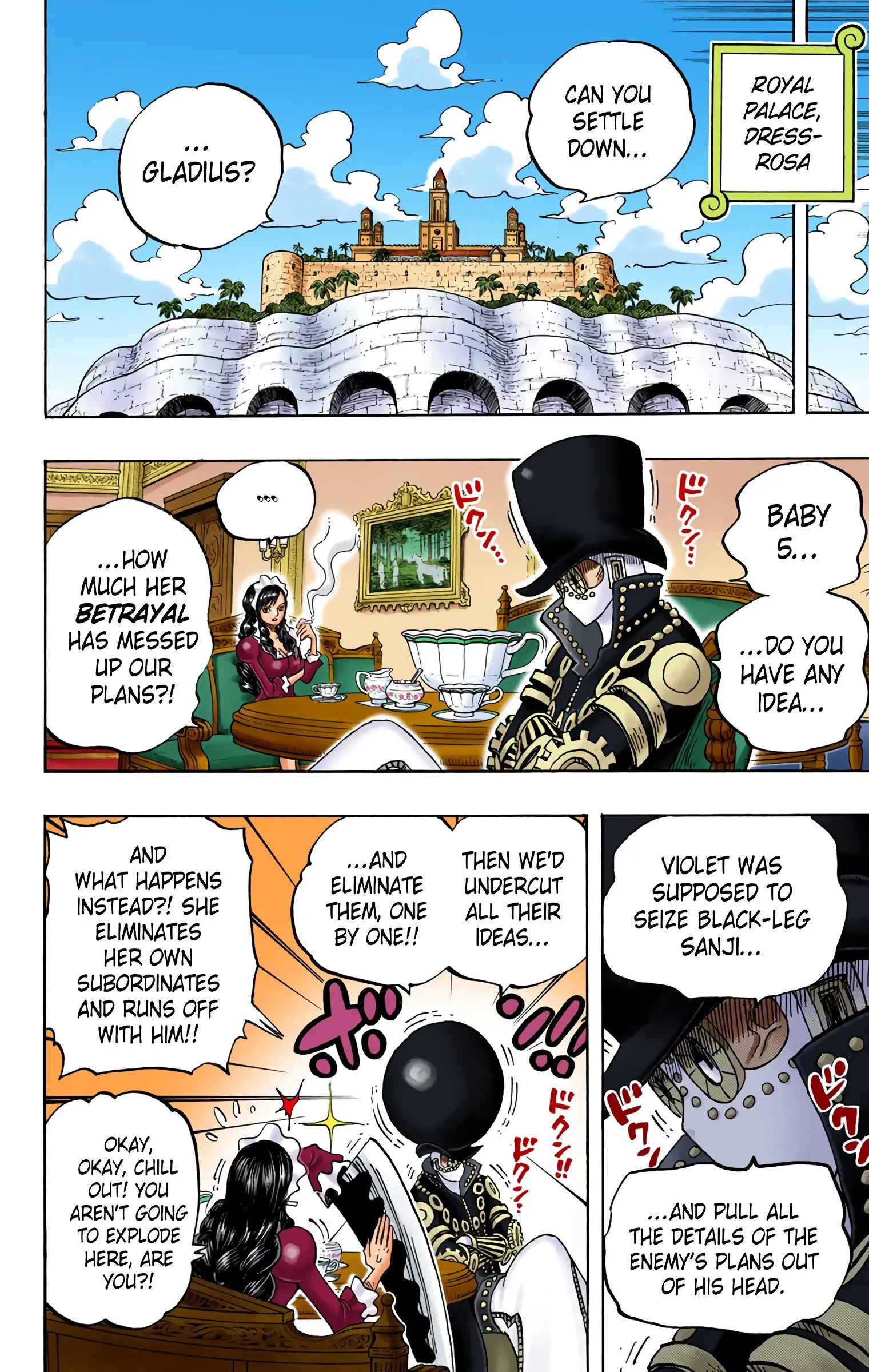 One Piece Colored, chapter 723, page 4