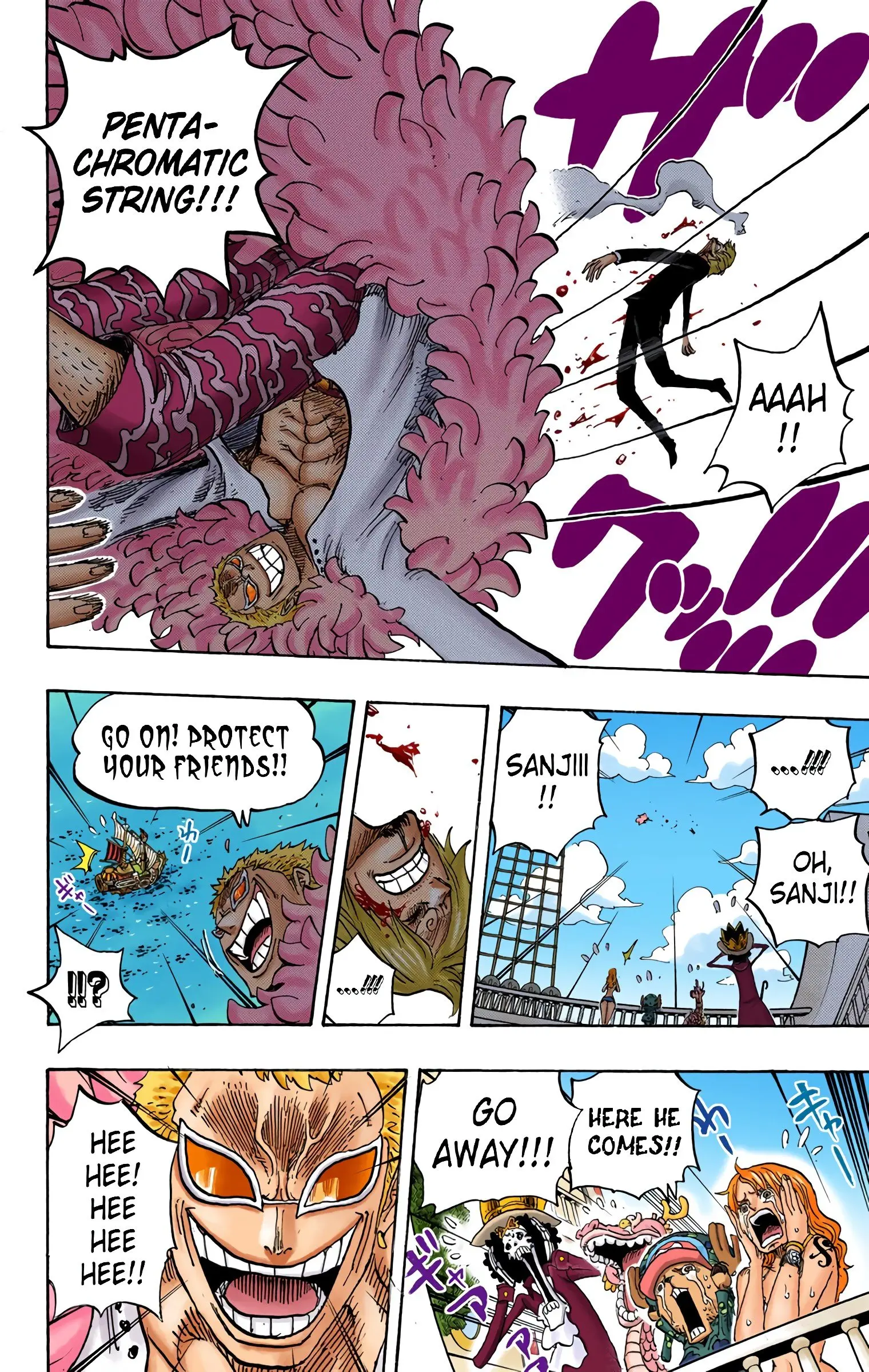One Piece Colored, chapter 724, page 4