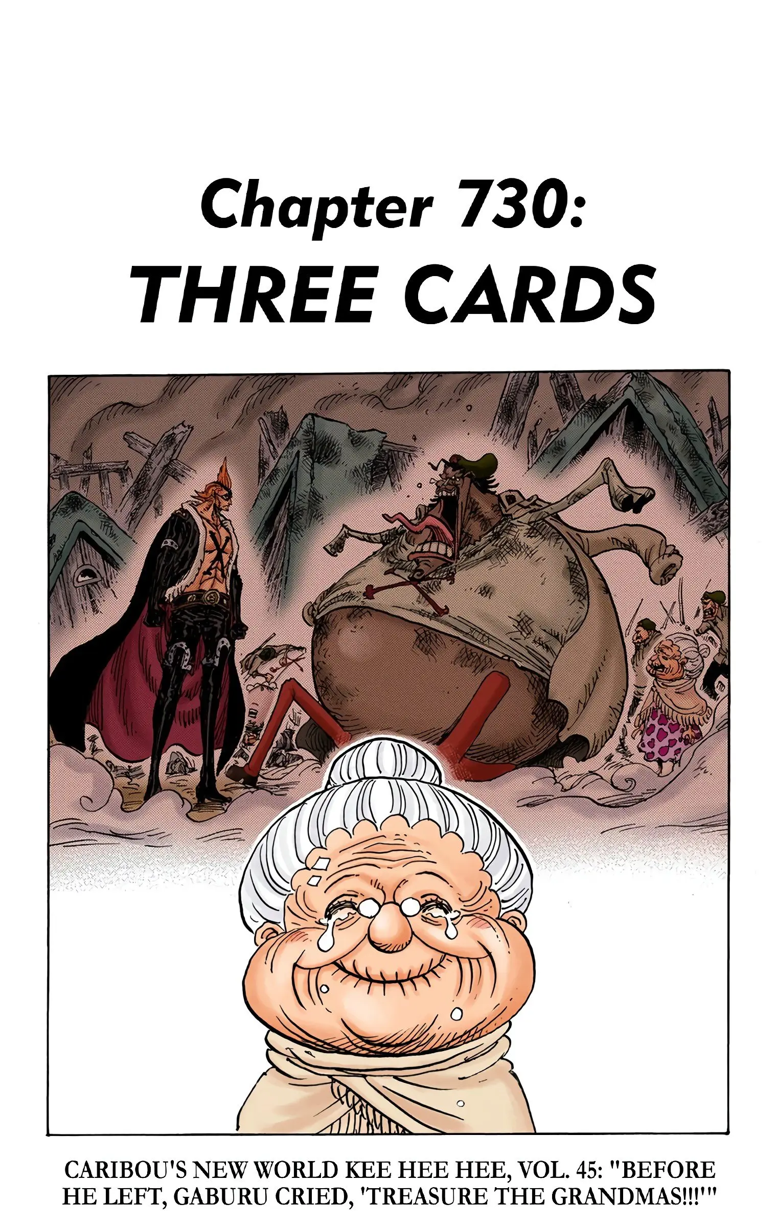 One Piece Colored, chapter 730, page 1