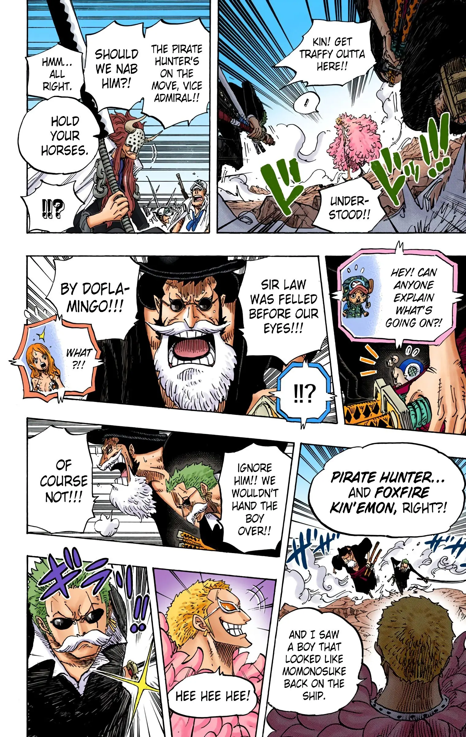 One Piece Colored, chapter 730, page 3