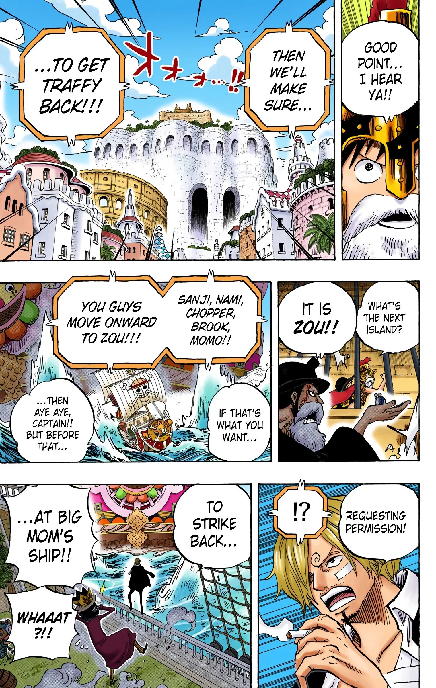One Piece Colored, chapter 730, page 15