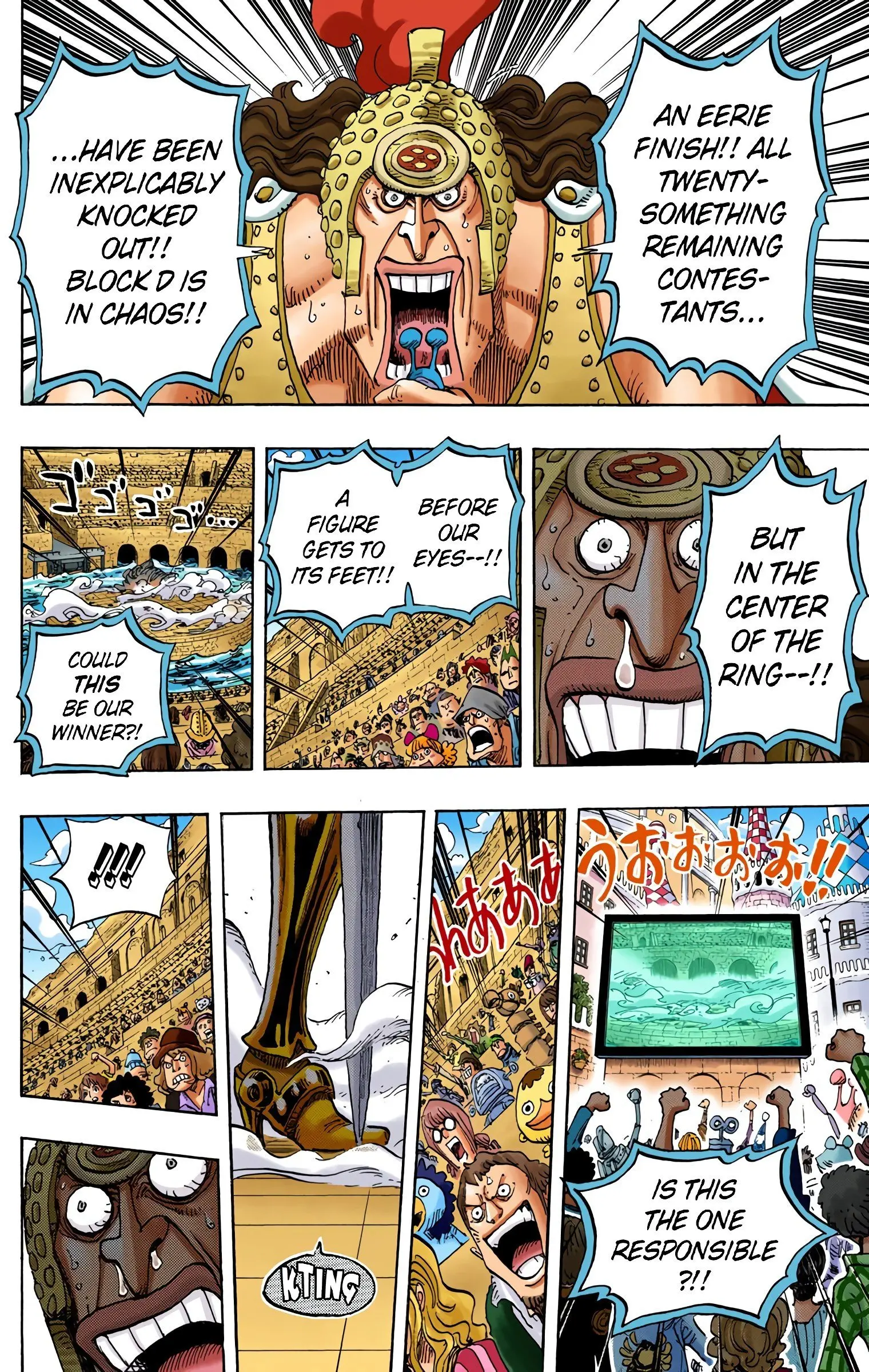 One Piece Colored, chapter 734, page 2