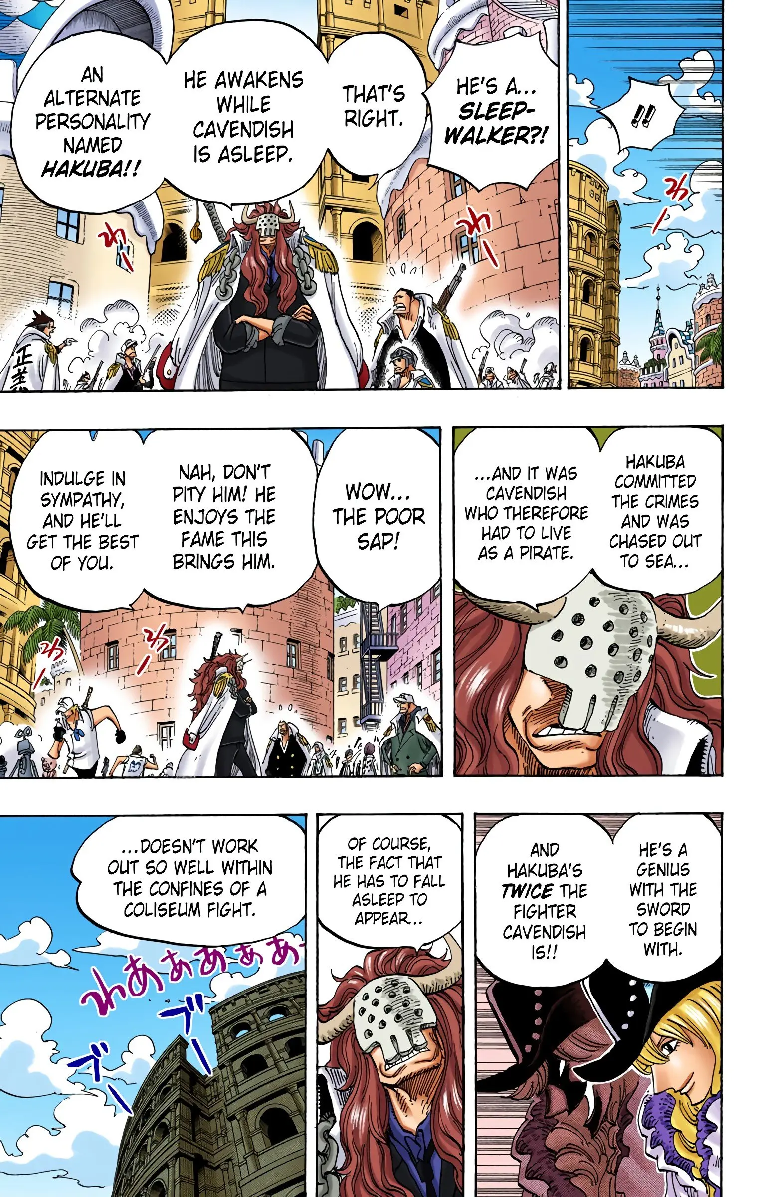 One Piece Colored, chapter 734, page 12