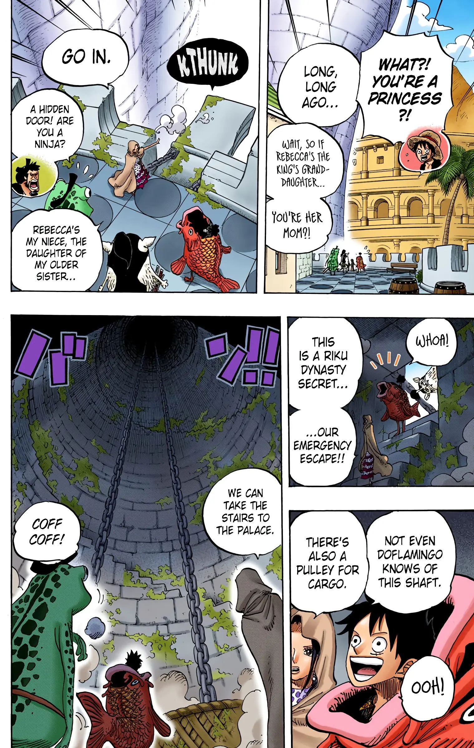 One Piece Colored, chapter 735, page 6