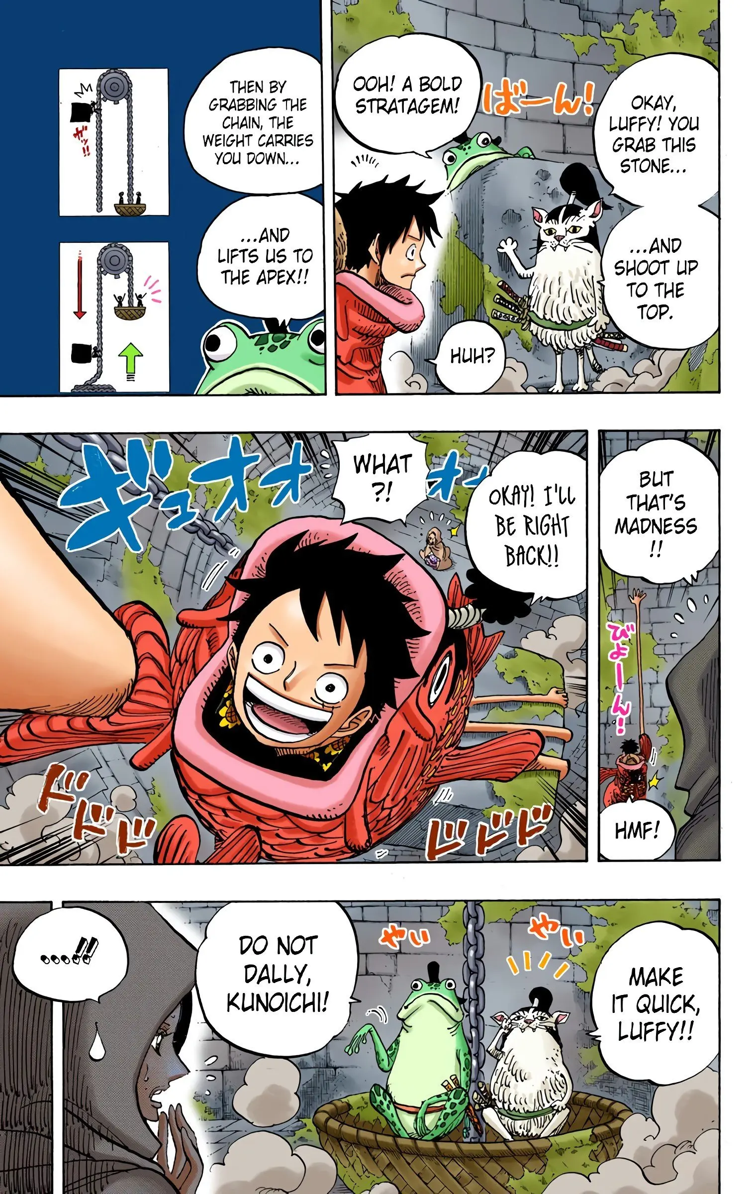 One Piece Colored, chapter 735, page 7