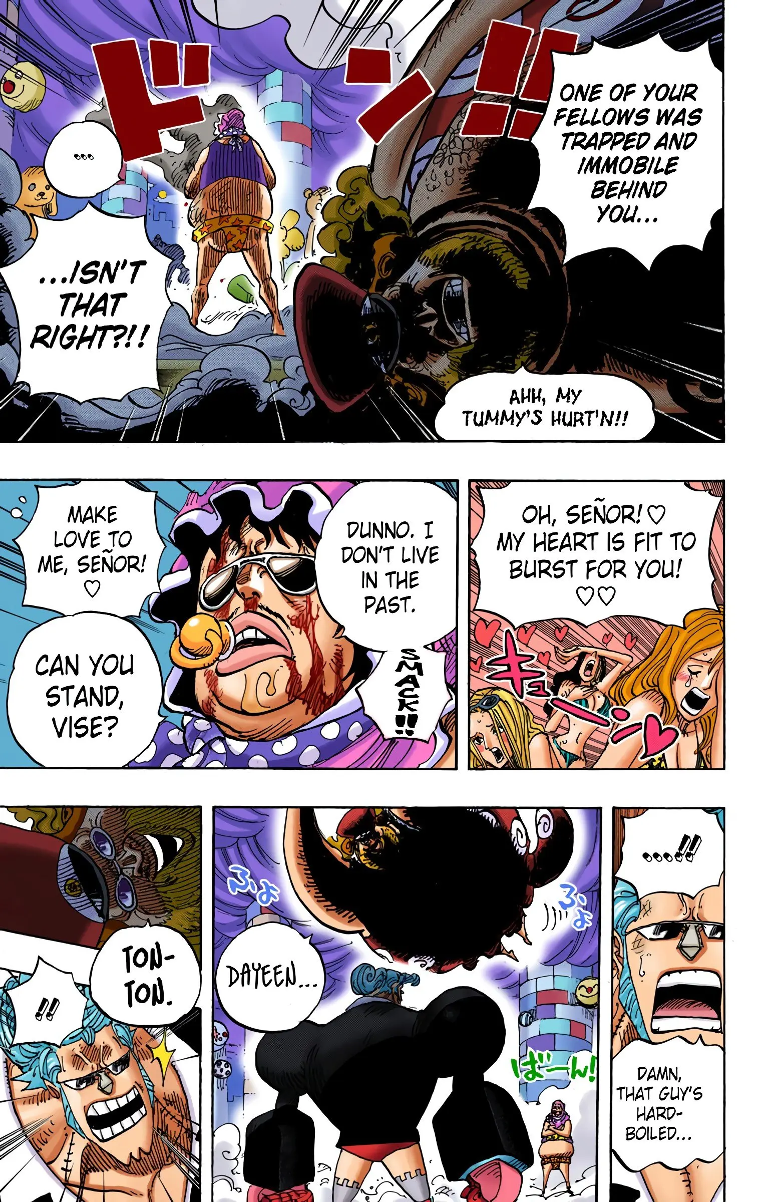 One Piece Colored, chapter 735, page 11