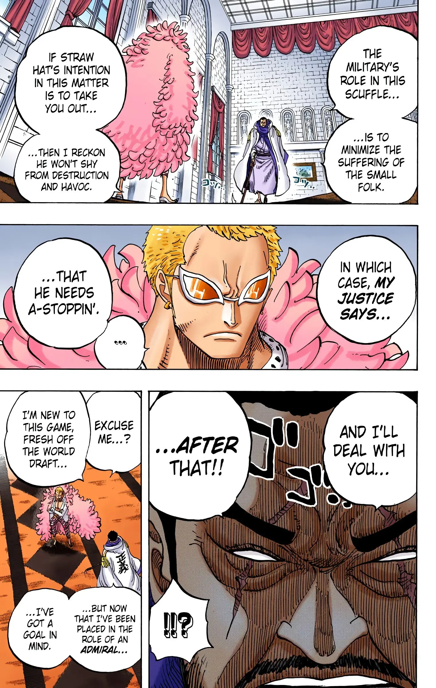 One Piece Colored, chapter 735, page 15