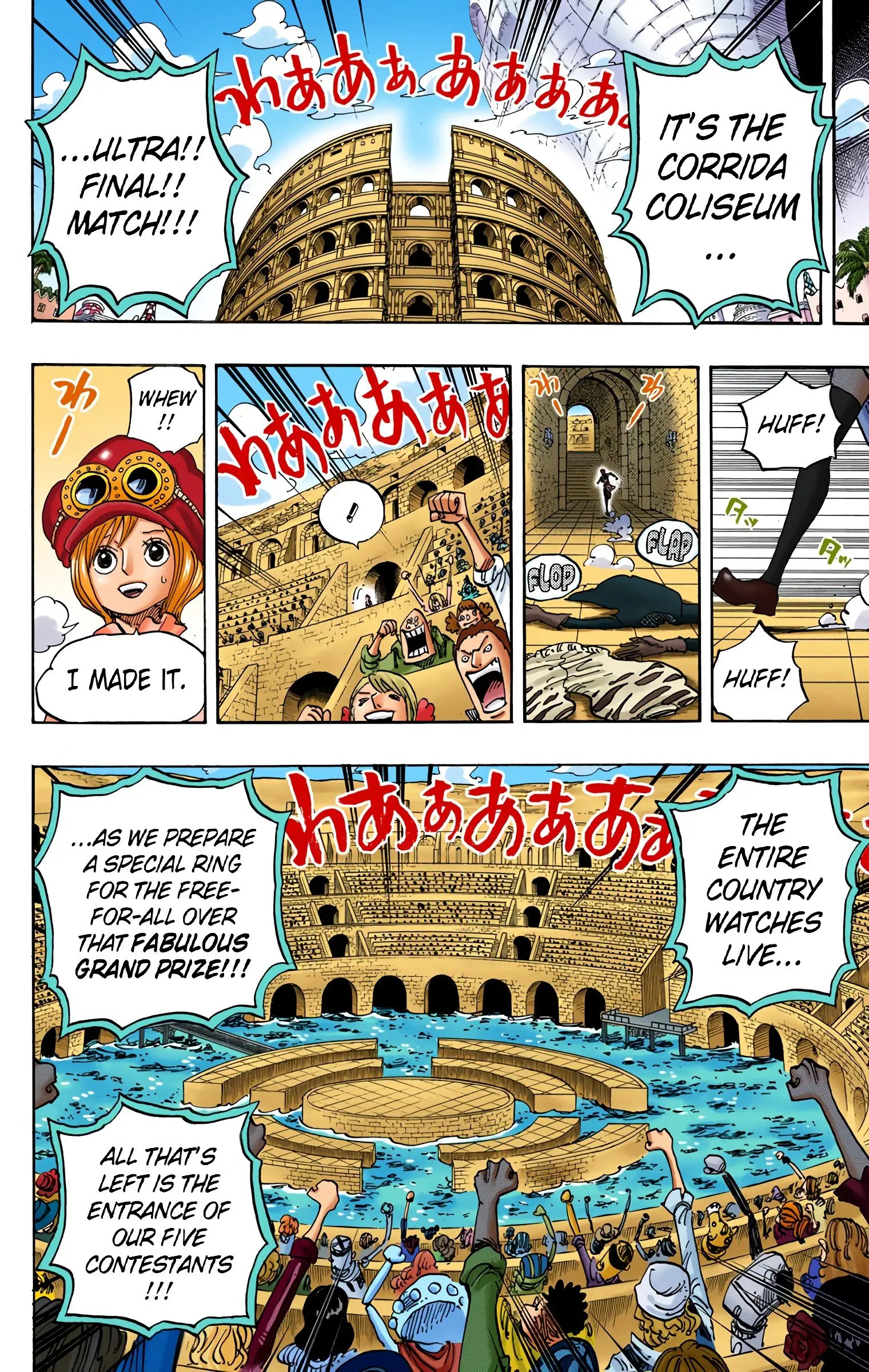 One Piece Colored, chapter 735, page 18