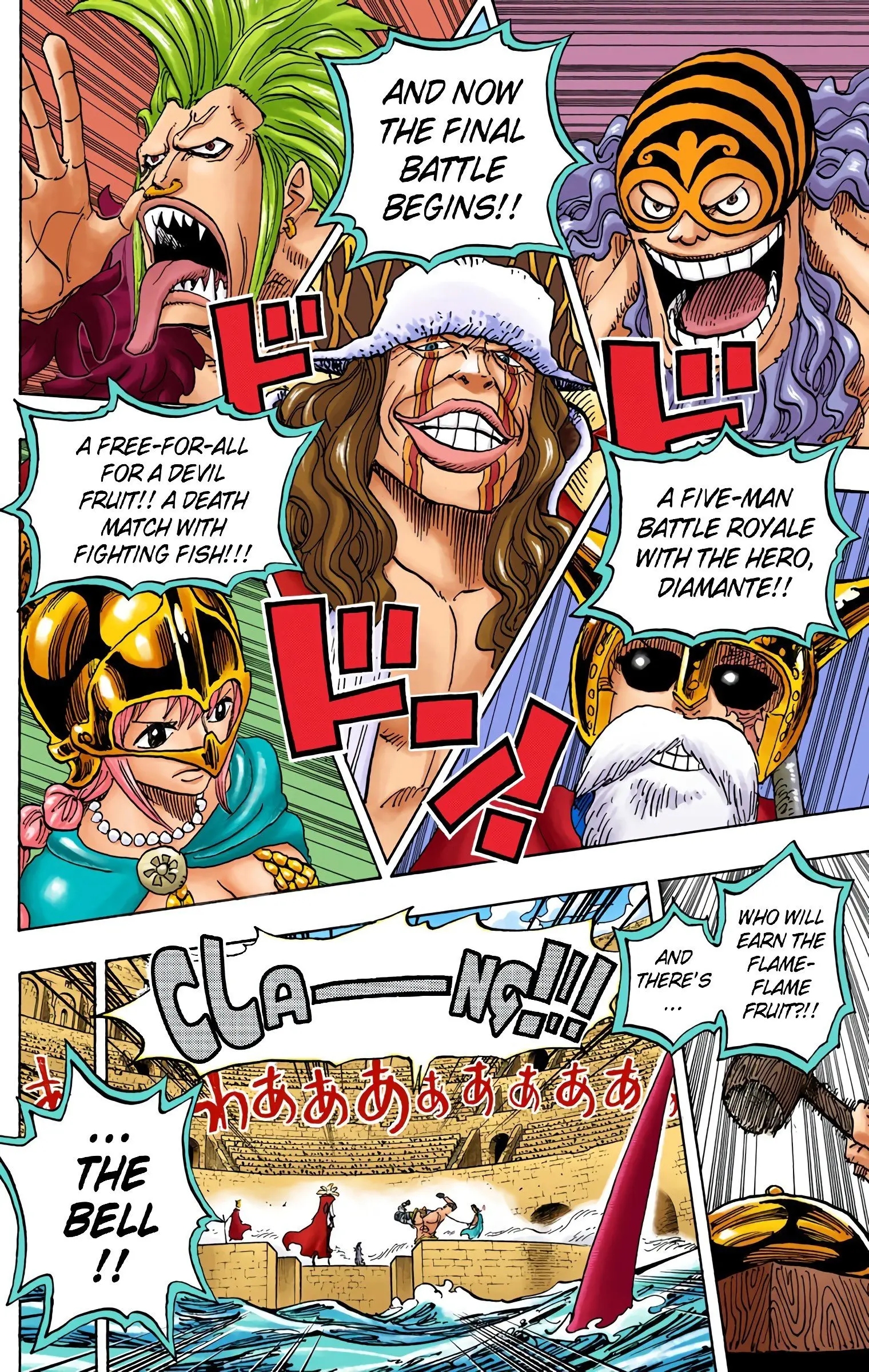 One Piece Colored, chapter 736, page 9
