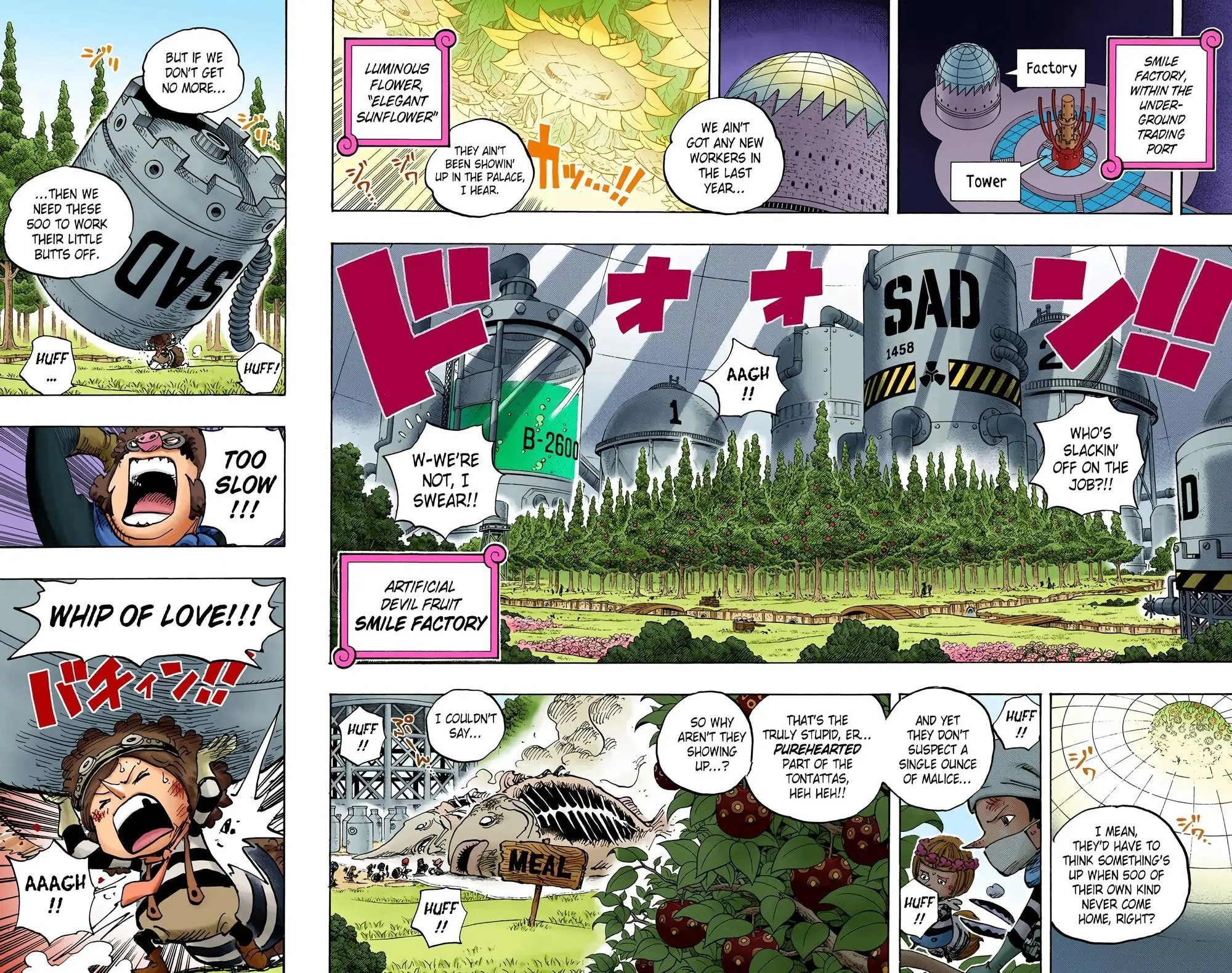 One Piece Colored, chapter 738, page 4