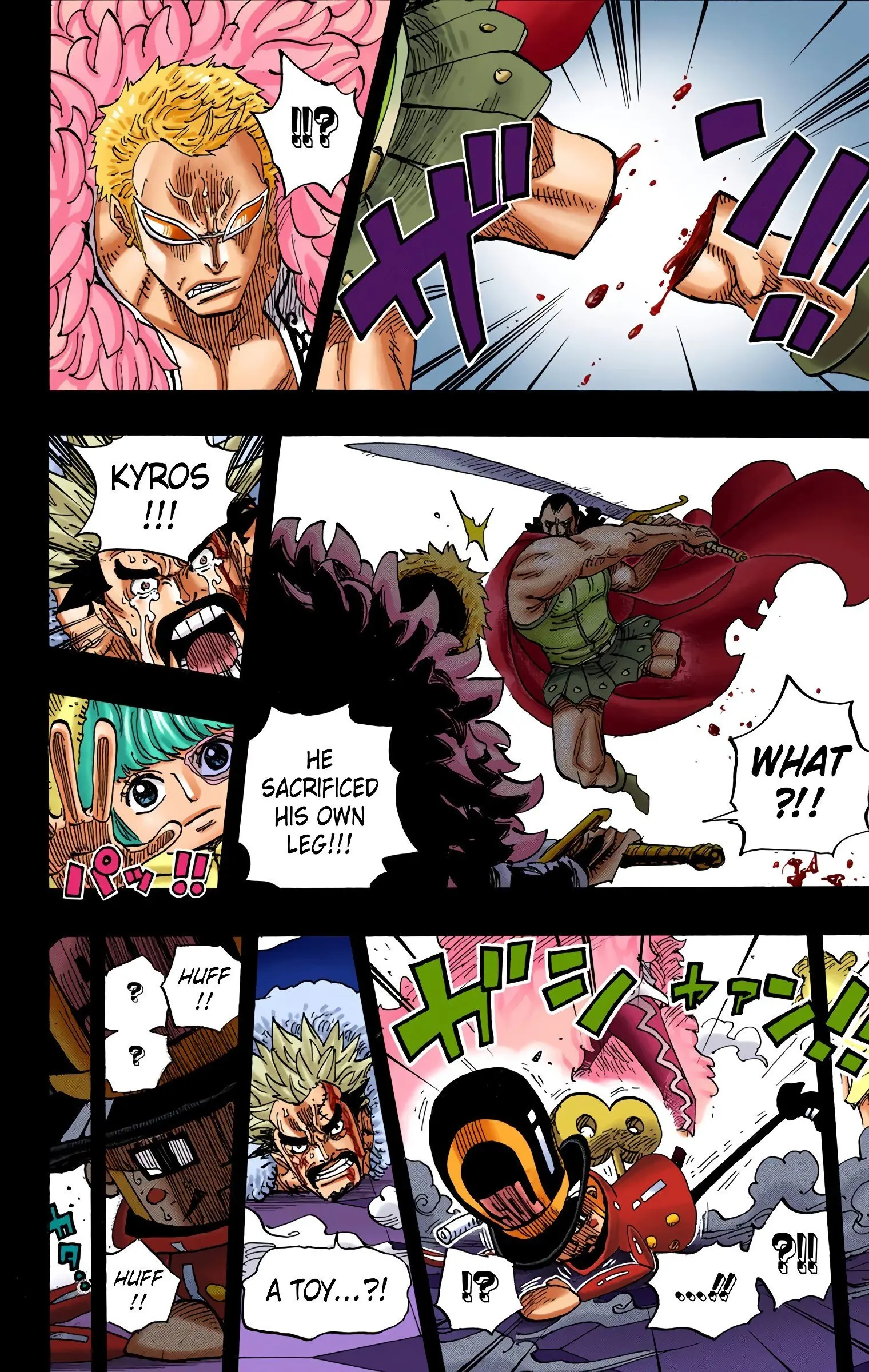 One Piece Colored, chapter 742, page 10
