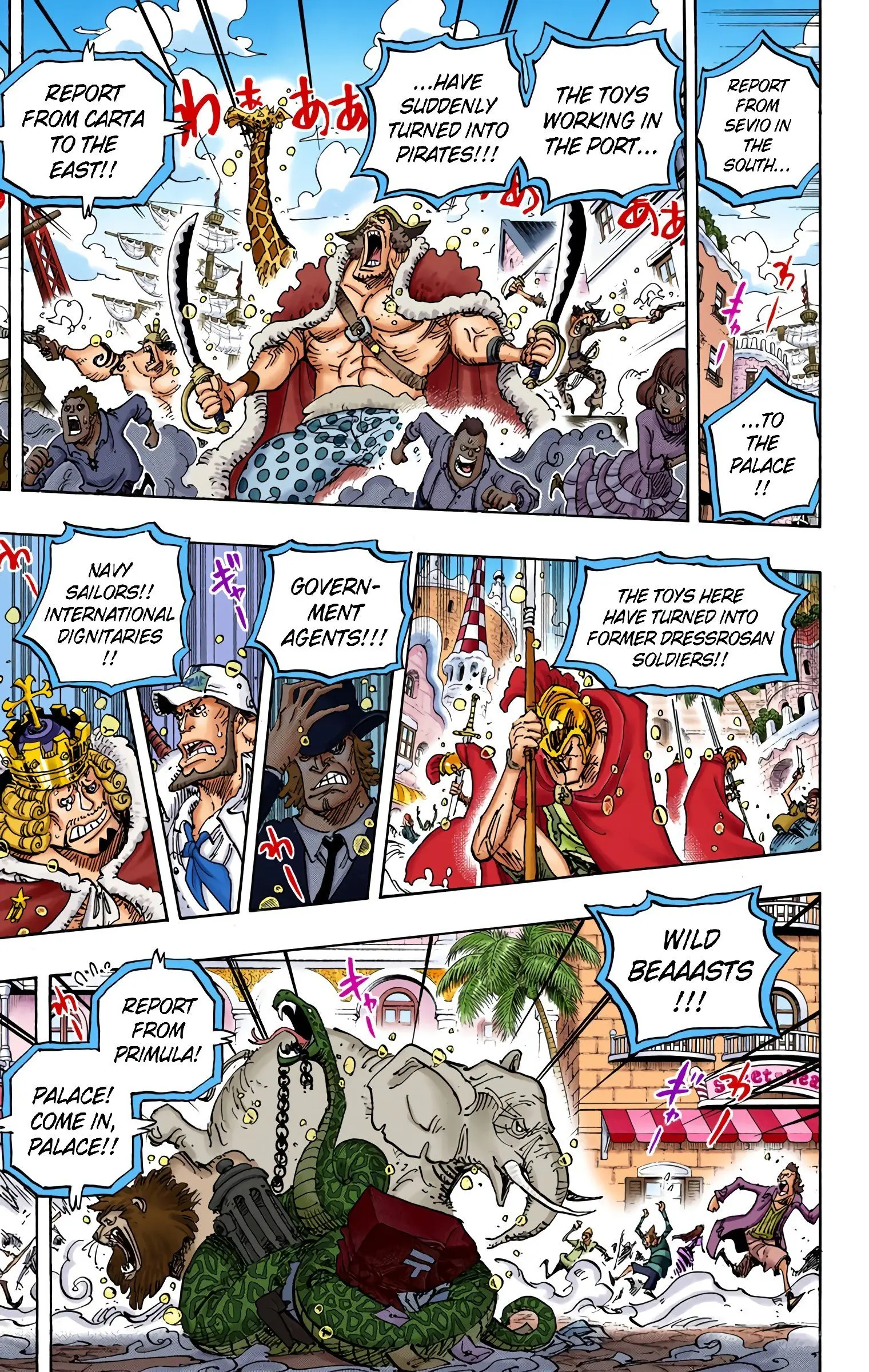 One Piece Colored, chapter 743, page 12