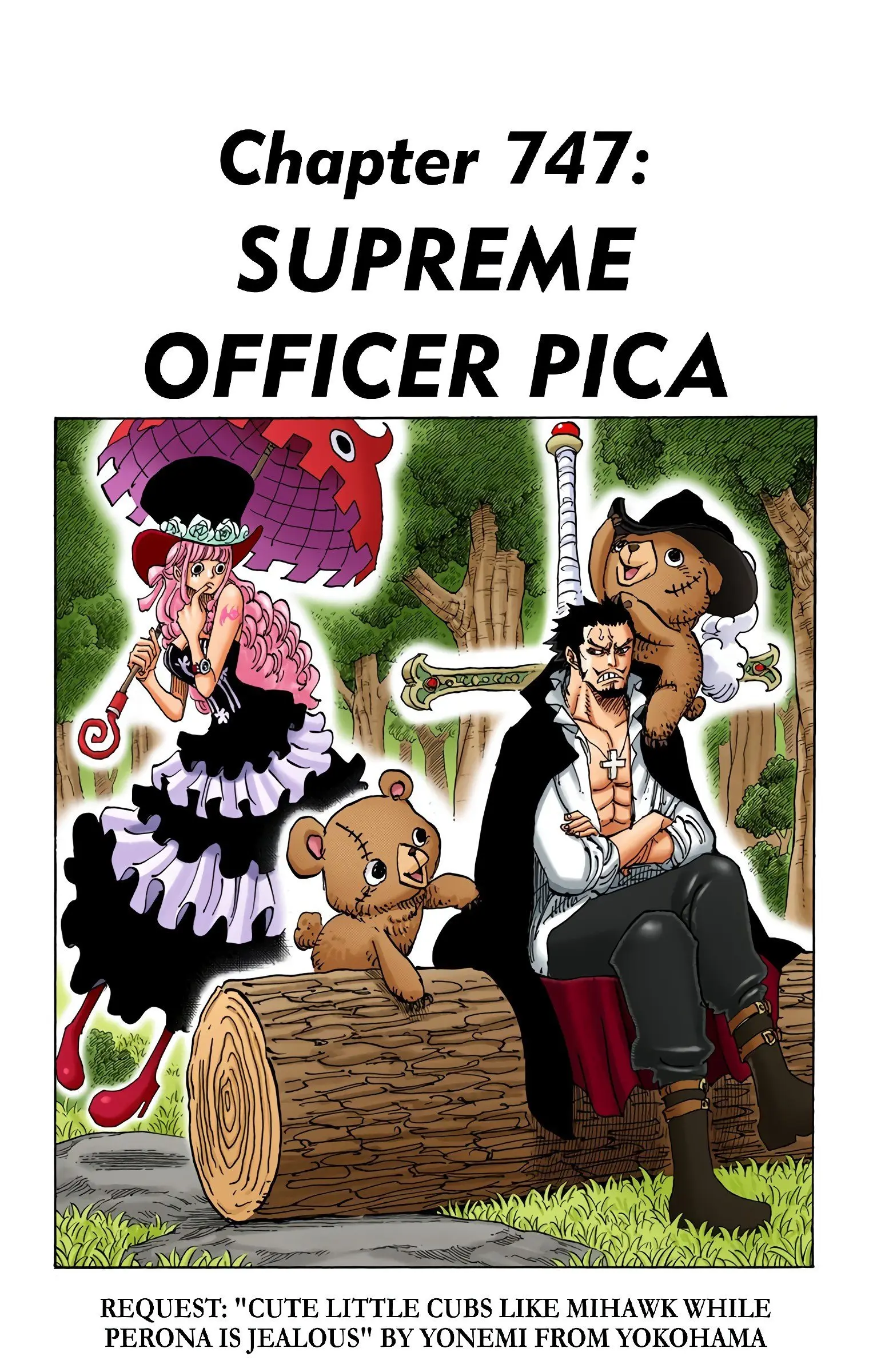 One Piece Colored, chapter 747, page 1