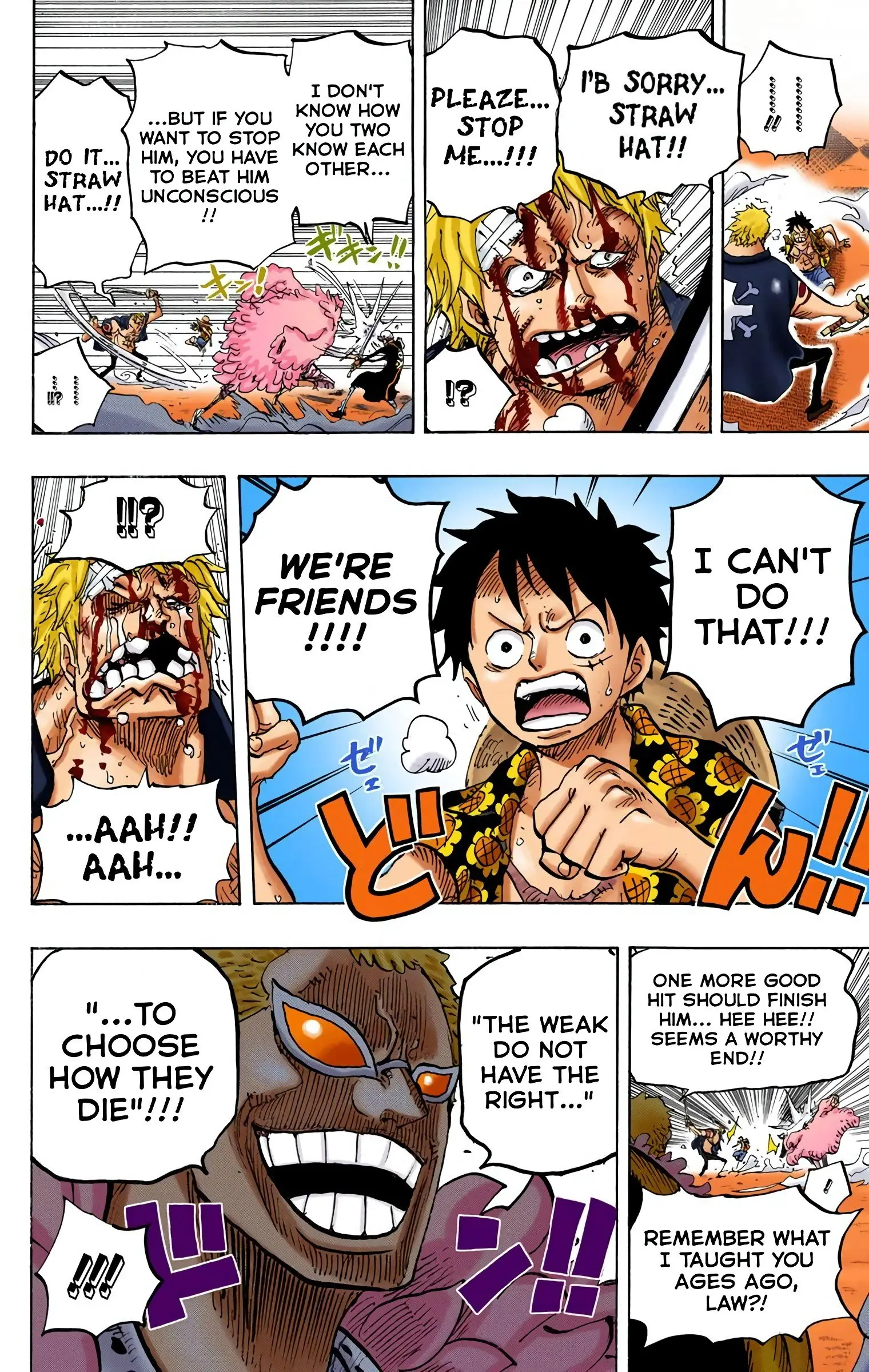 One Piece Colored, chapter 759, page 12