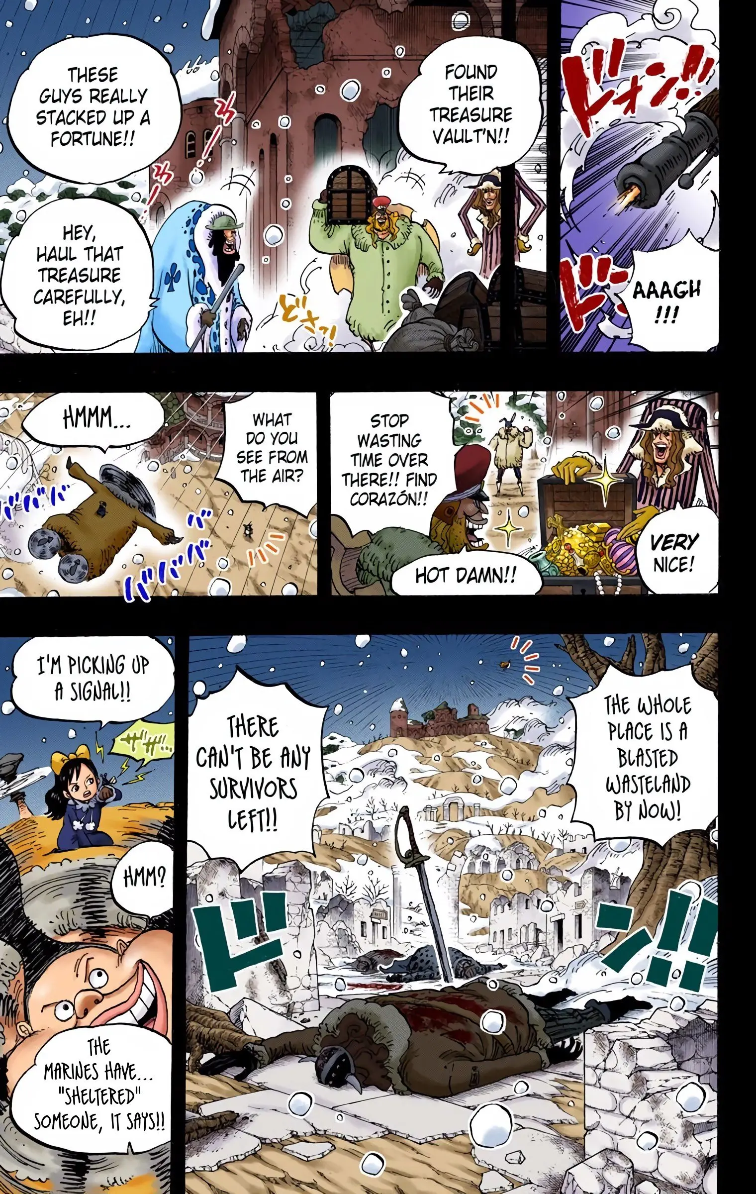 One Piece Colored, chapter 767, page 5
