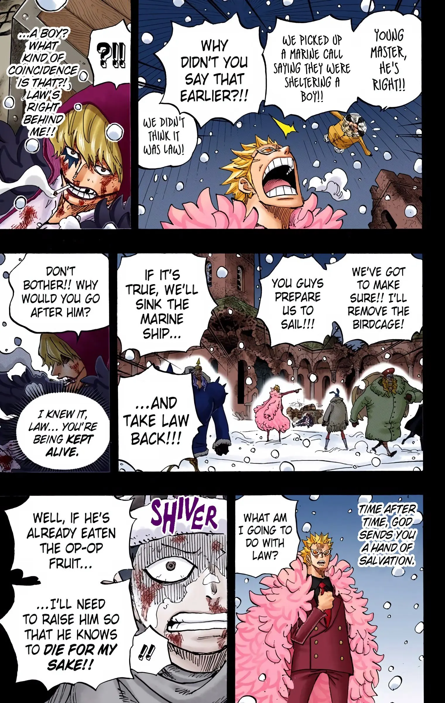 One Piece Colored, chapter 767, page 11