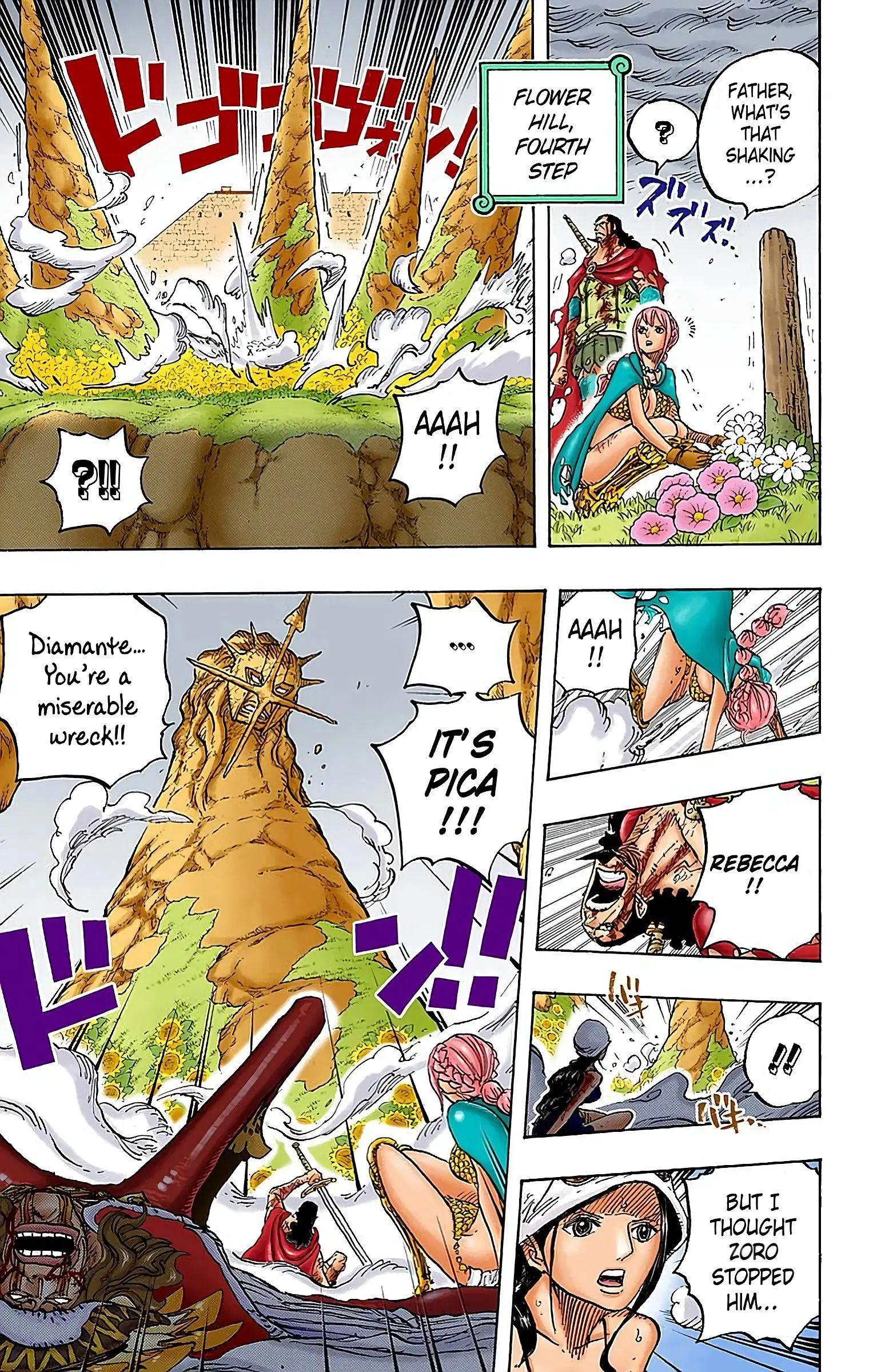 One Piece Colored, chapter 777, page 9