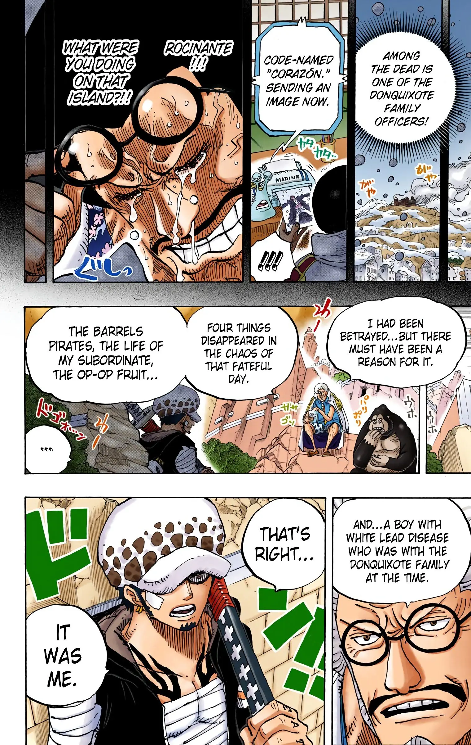 One Piece Colored, chapter 798, page 8